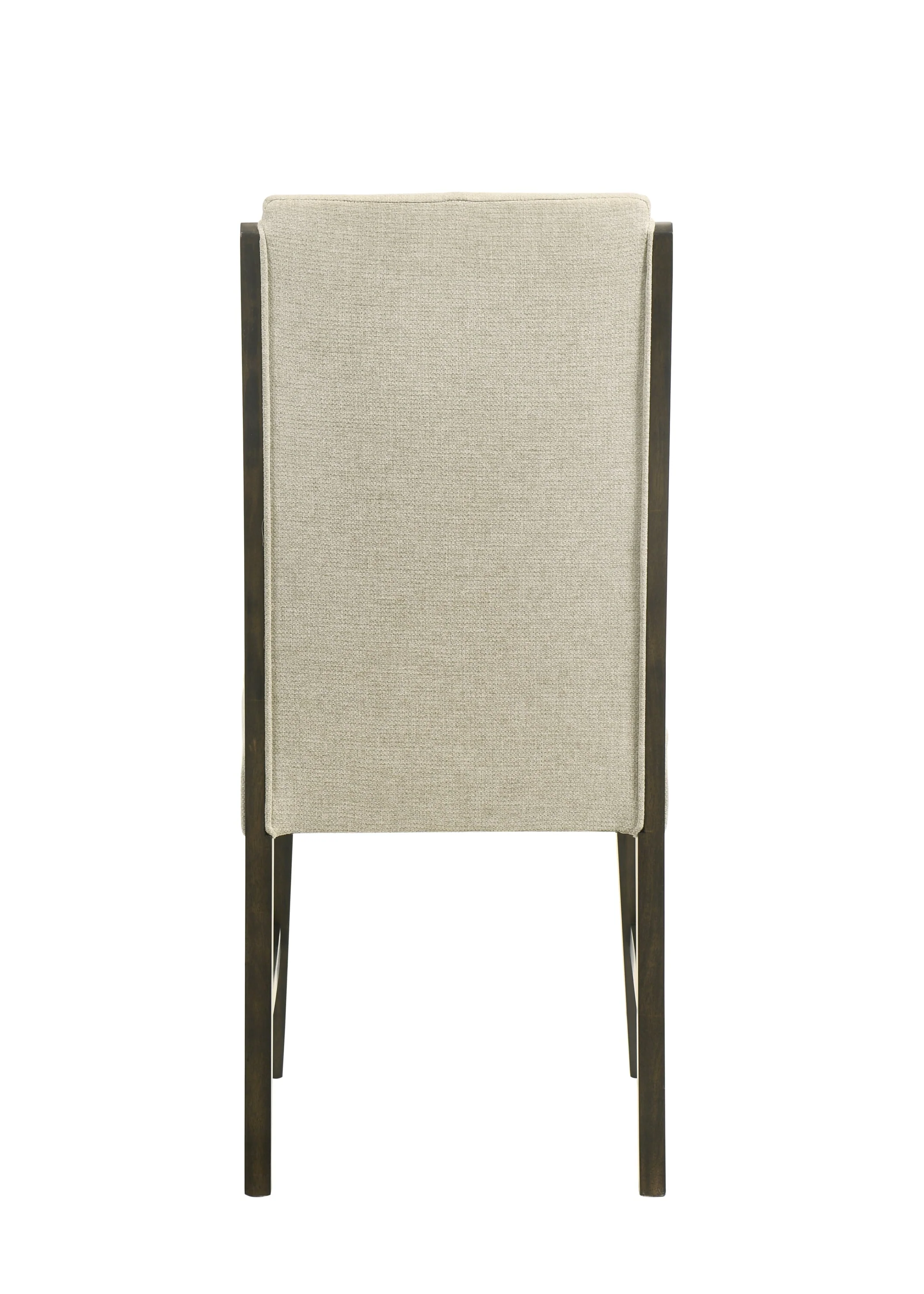 Herbert Espresso and Beige Dining Side Chair, Set of 2 - Image 2