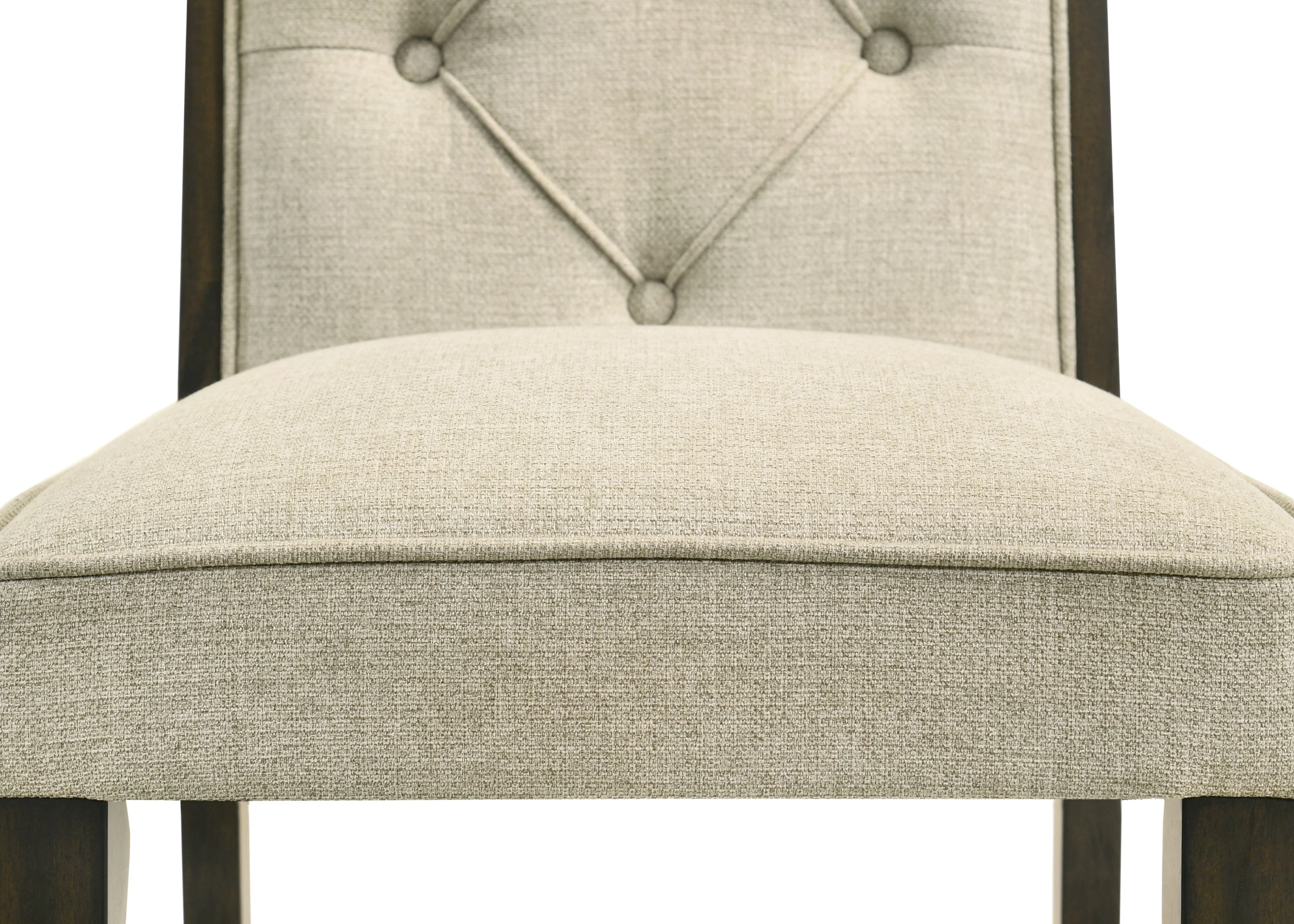 Herbert Espresso and Beige Extendable Dining Set - Image 12