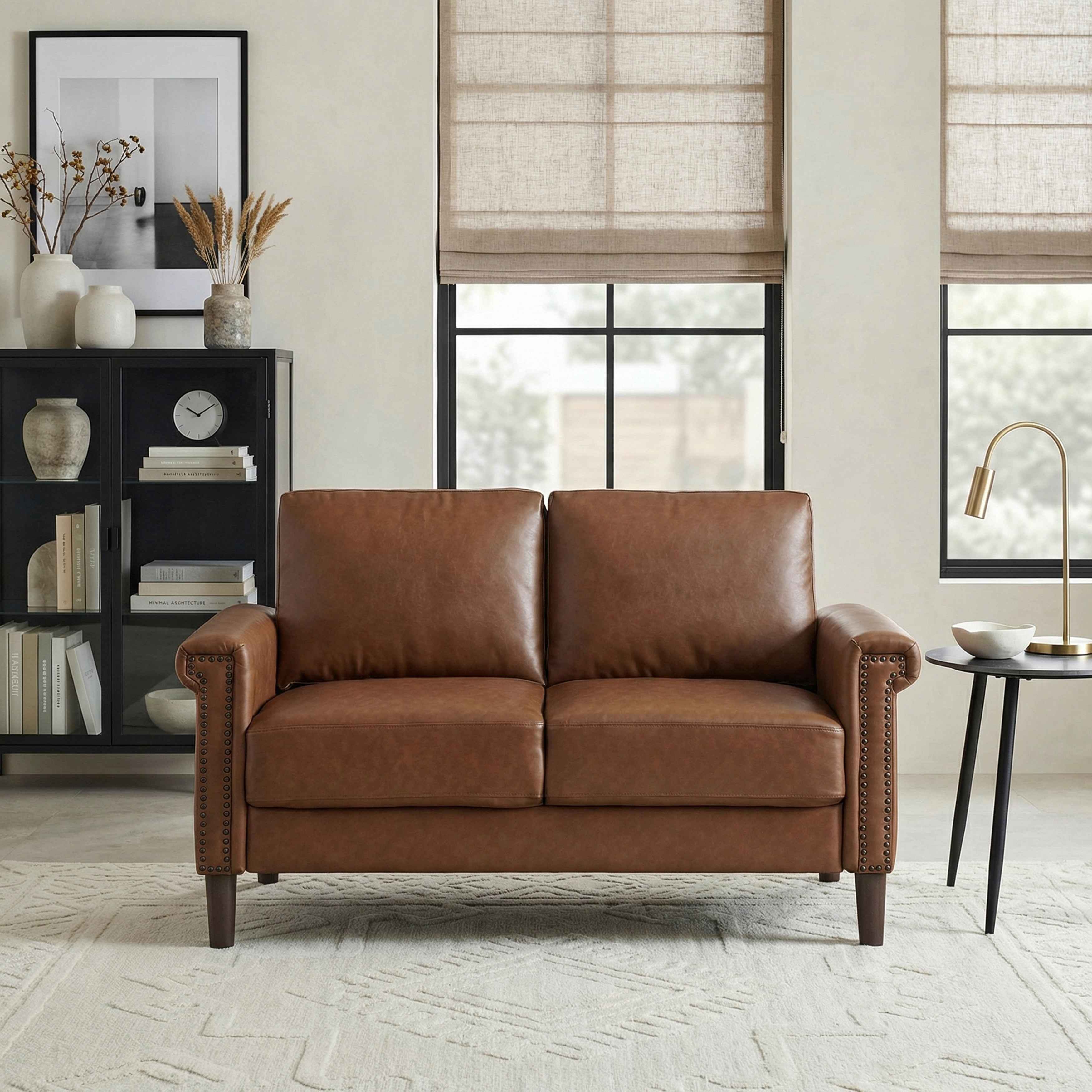 Heritage Chocolate Loveseat