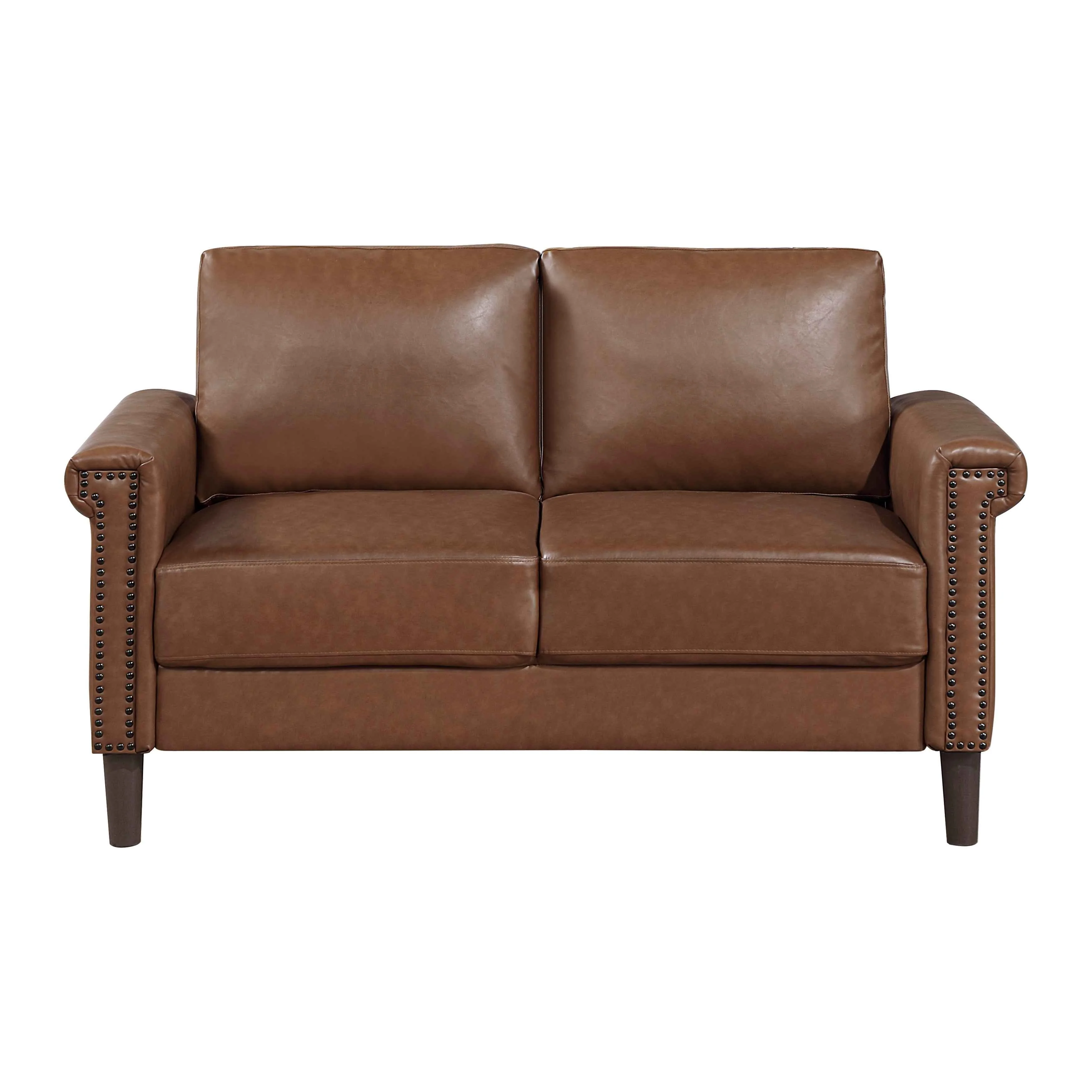 Heritage Chocolate Loveseat - Image 3