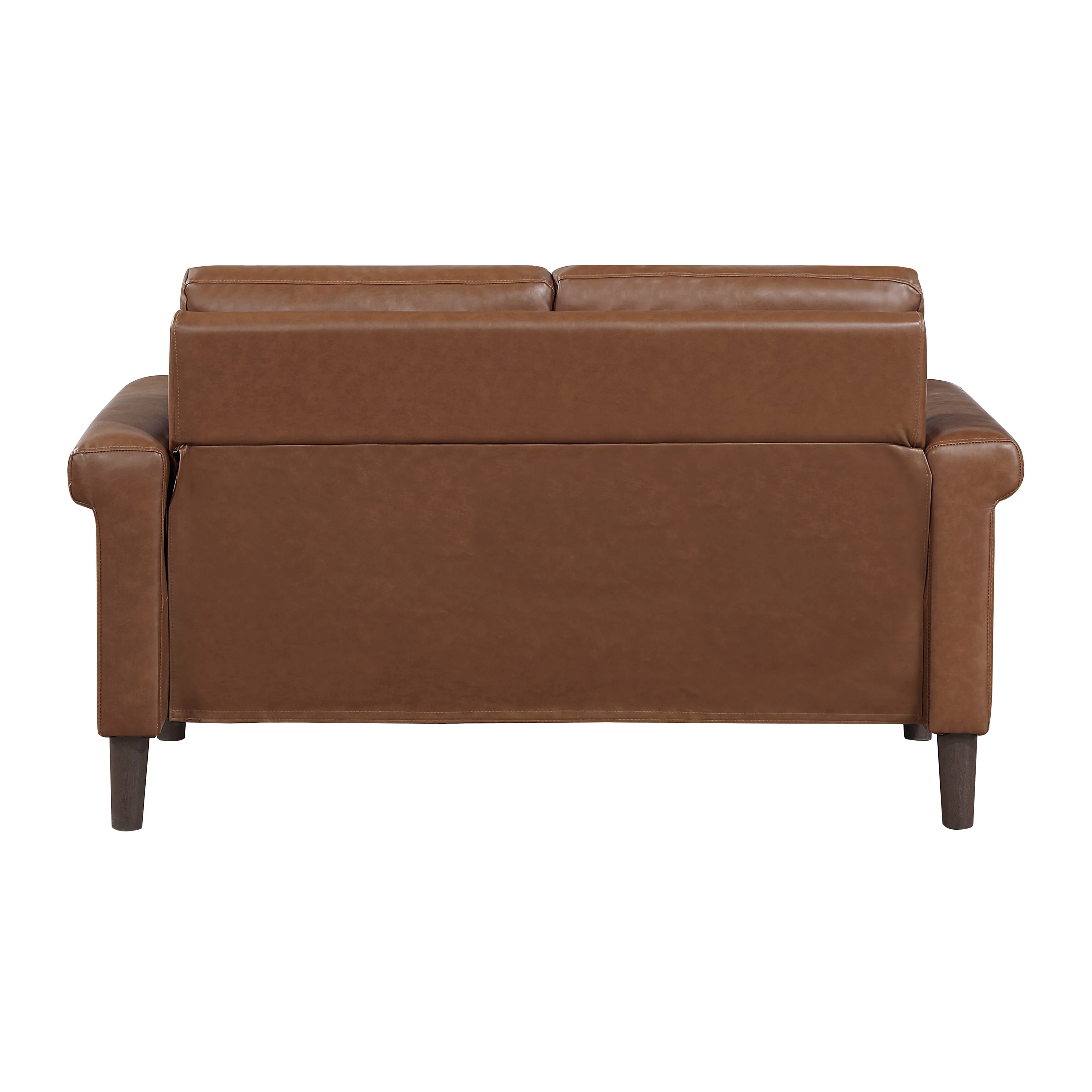 Heritage Chocolate Loveseat - Image 5