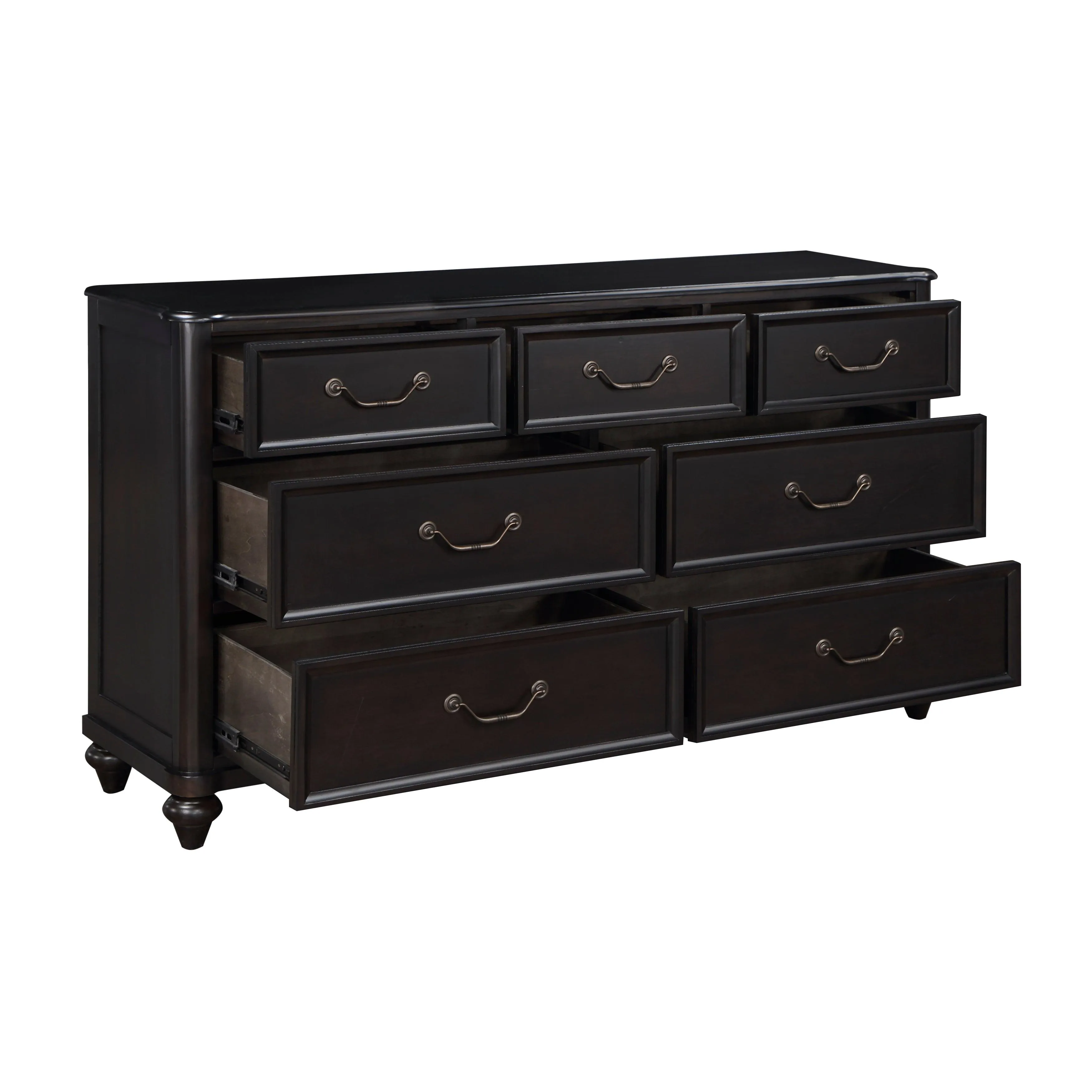 Herman Charcoal Brown Dresser - Image 4
