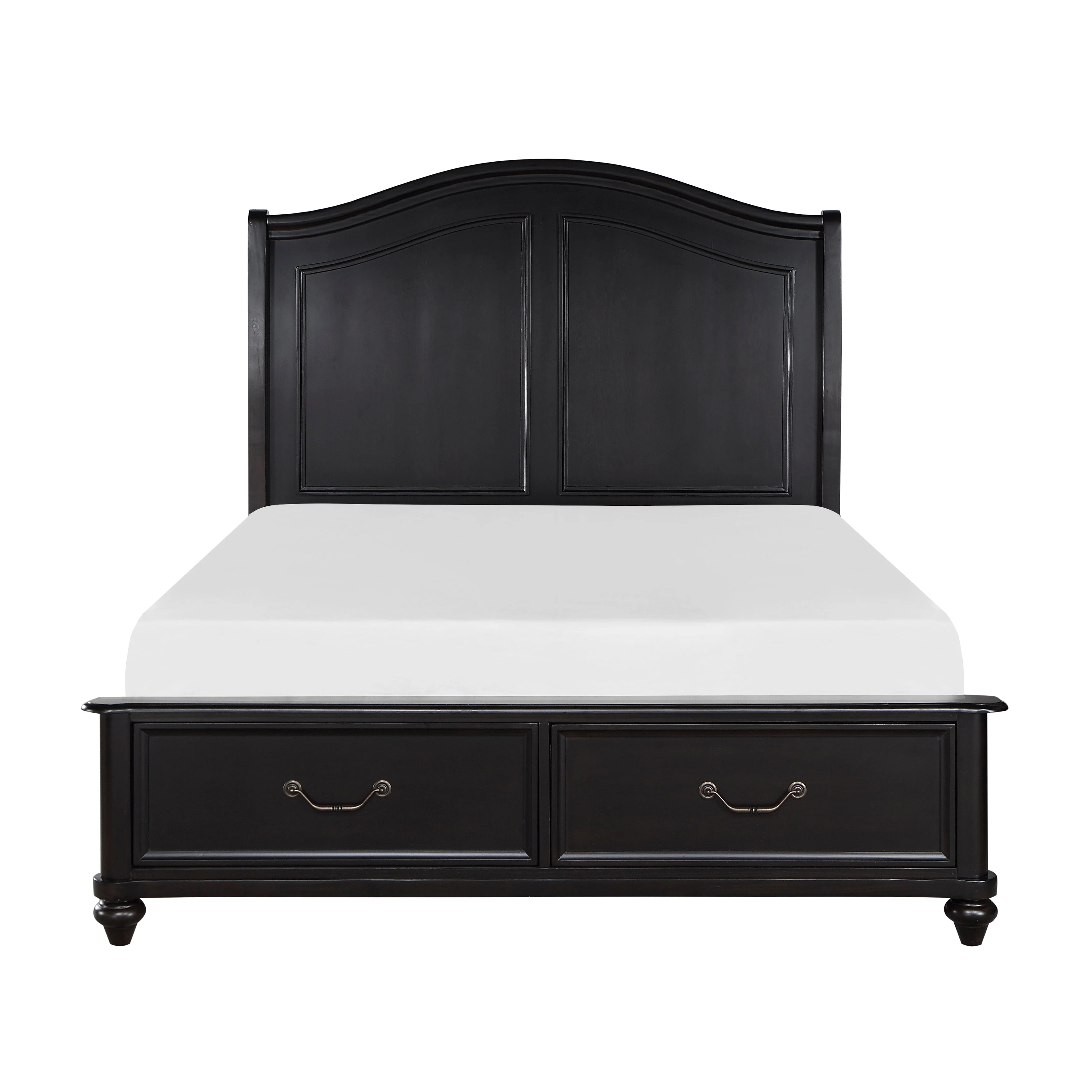 Herman Charcoal Brown Storage Platform Bedroom Set - Image 2
