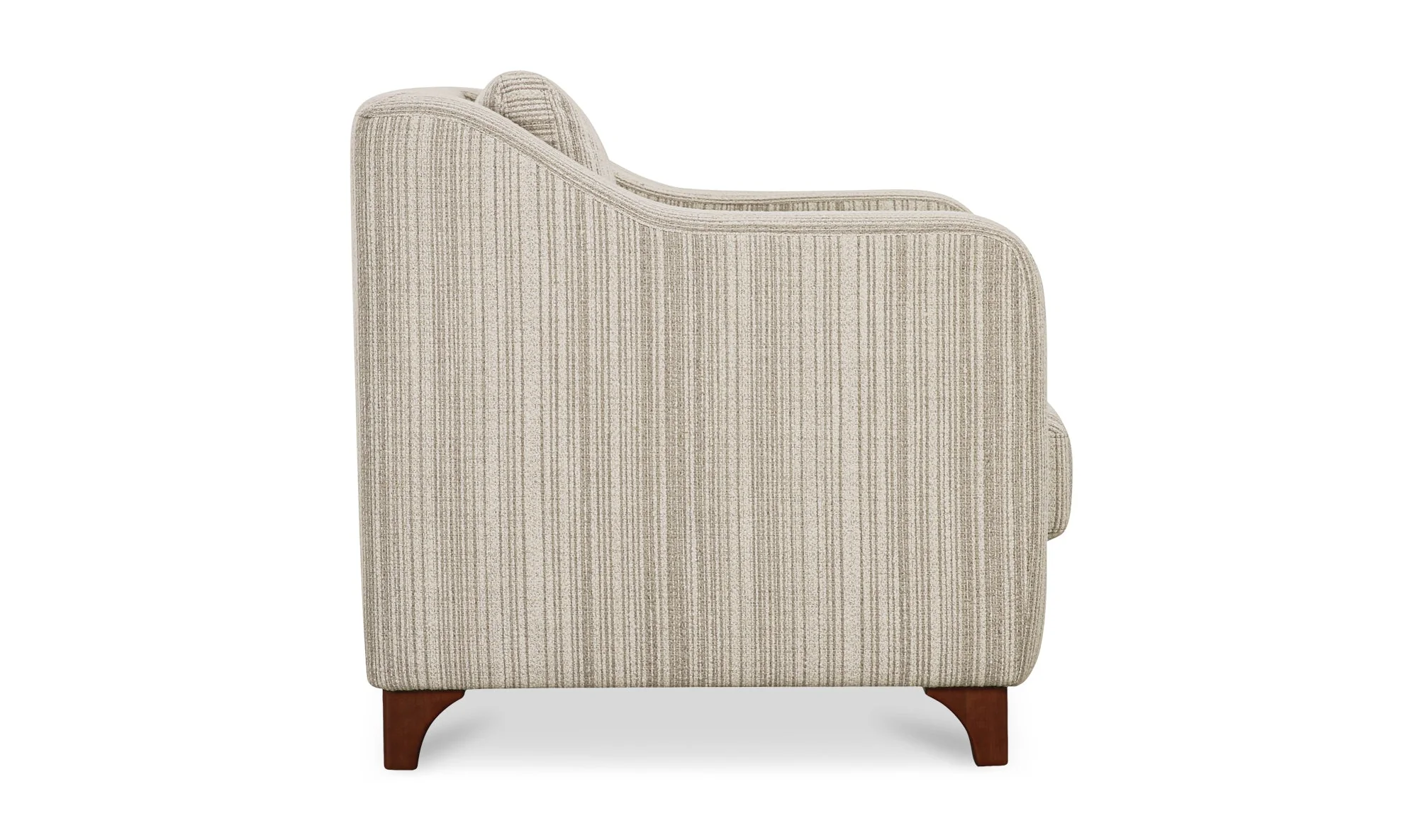 Hewitt Accent Chair Beige Stripe - Image 5