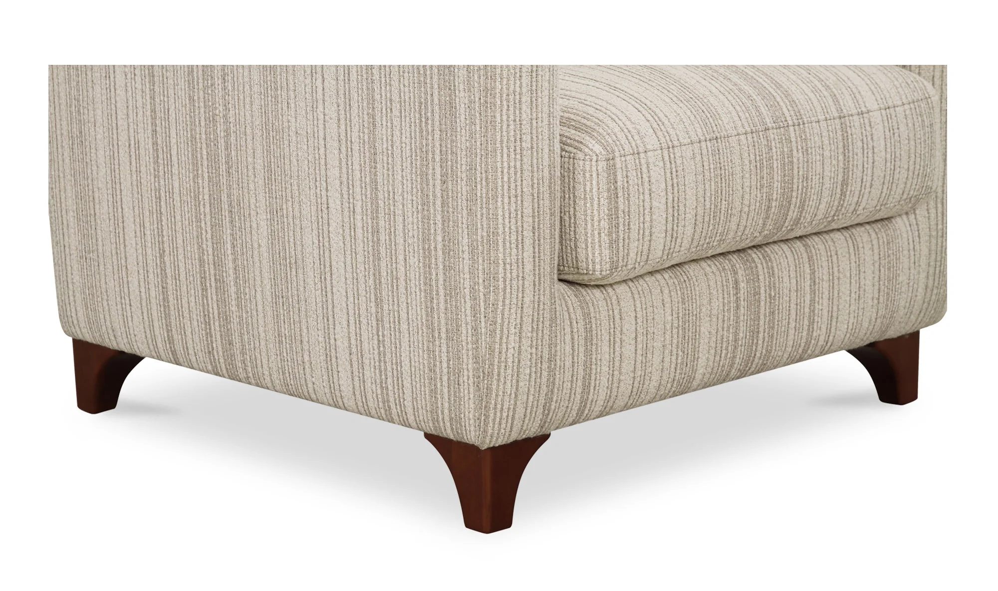 Hewitt Accent Chair Beige Stripe - Image 9