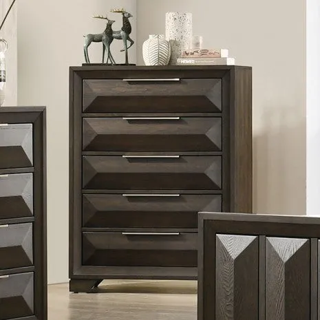 Hexham Espresso 5-Piece Queen Bedroom Set - Image 3