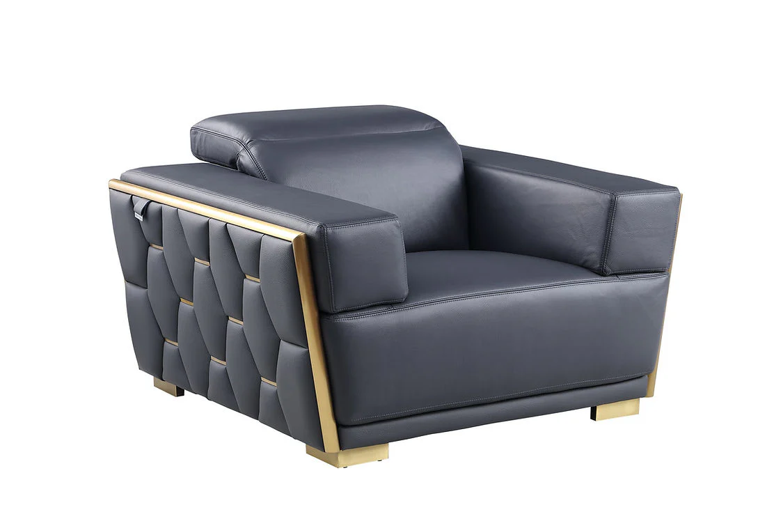 Hexor Navy Living Room Set - Image 5