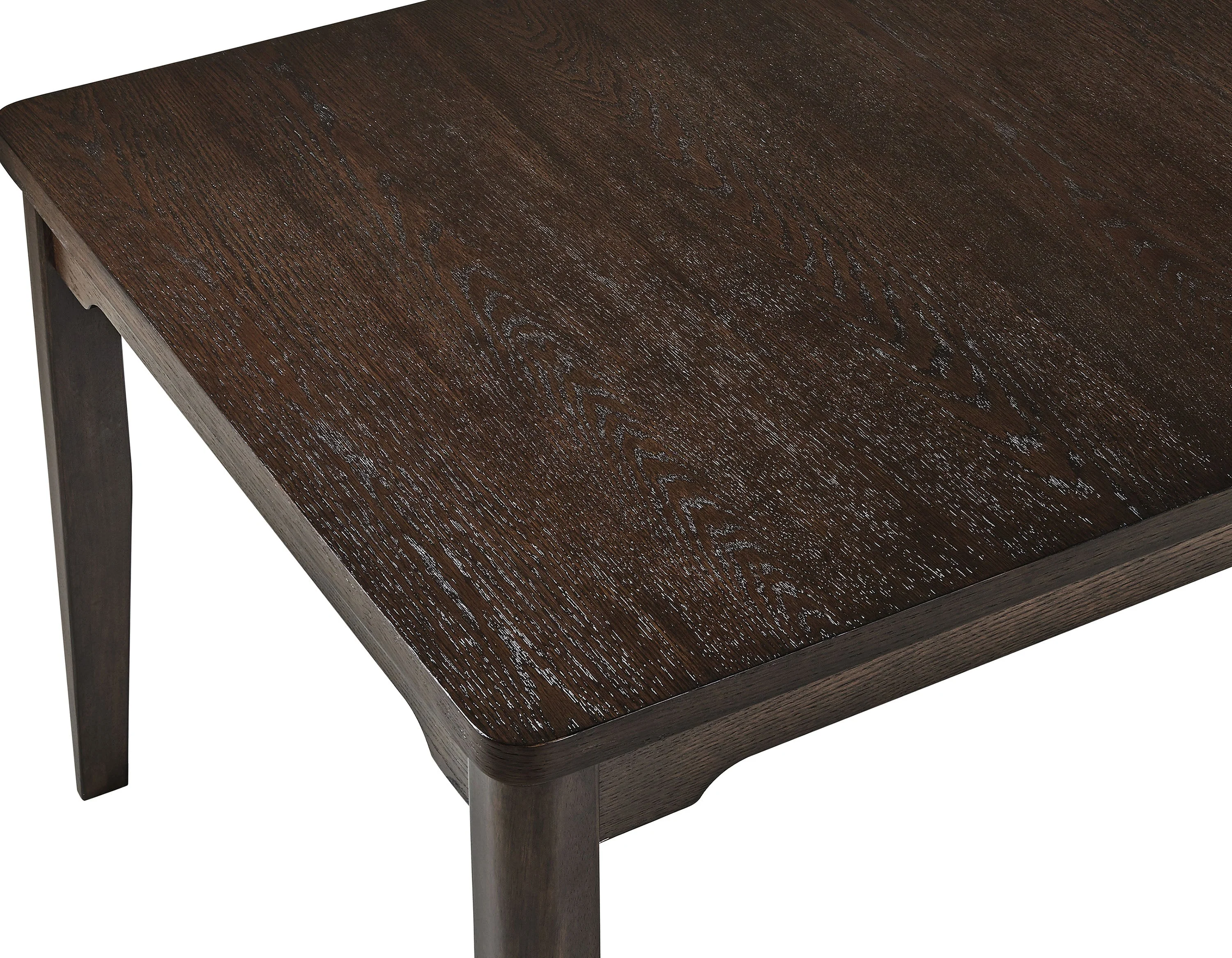 Higgins Dark Oak Dining Table - Image 2