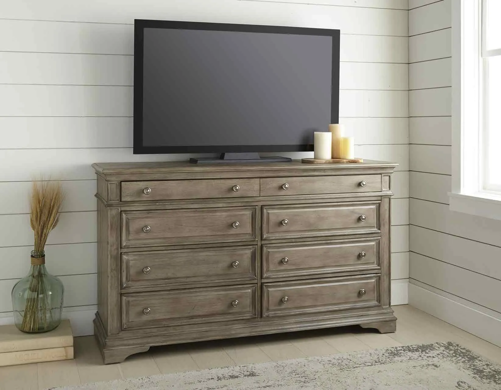 Highland Park Dresser, Waxed Driftwood - Image 3