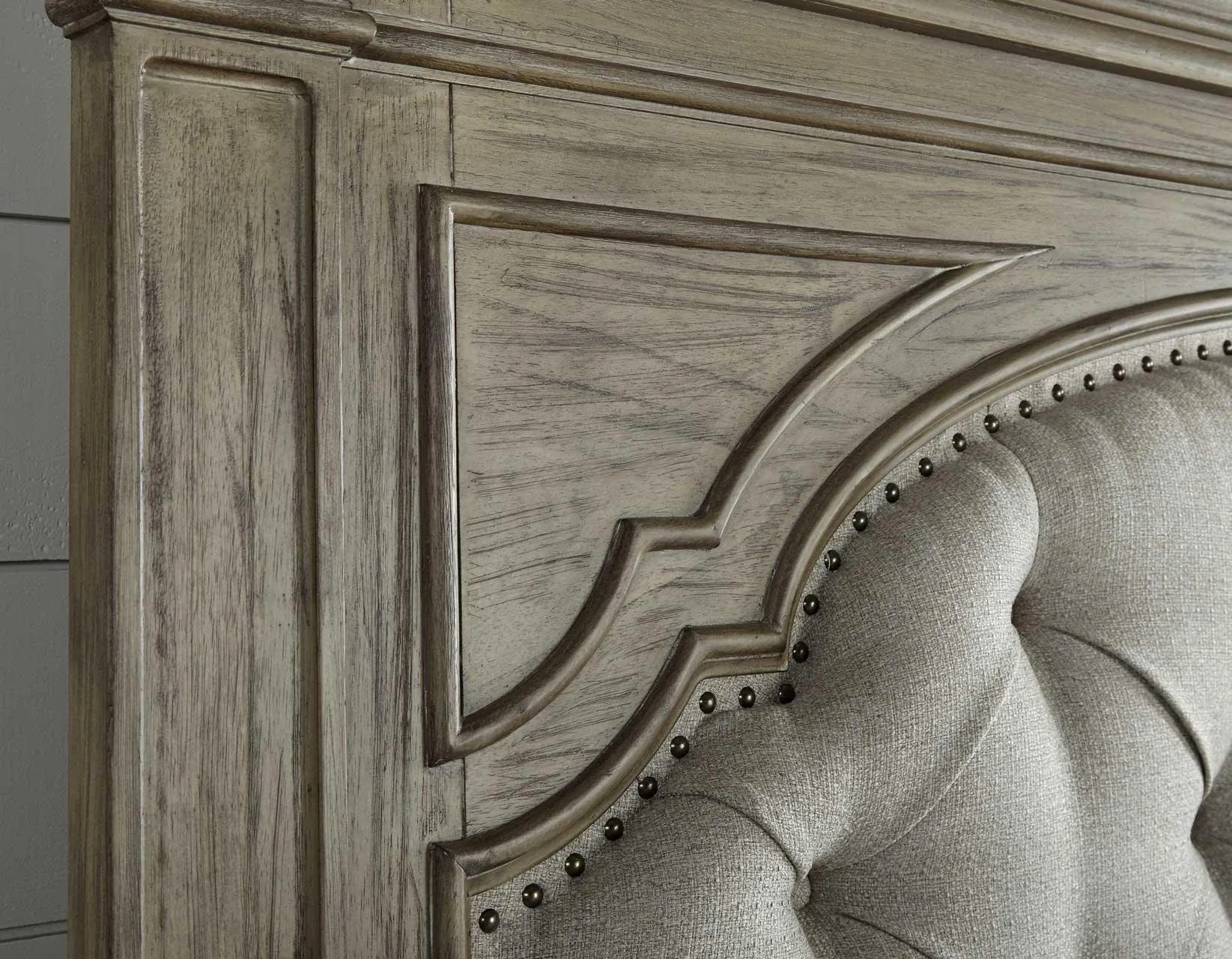 Highland Park Queen Bed, Waxed Driftwood - Image 6