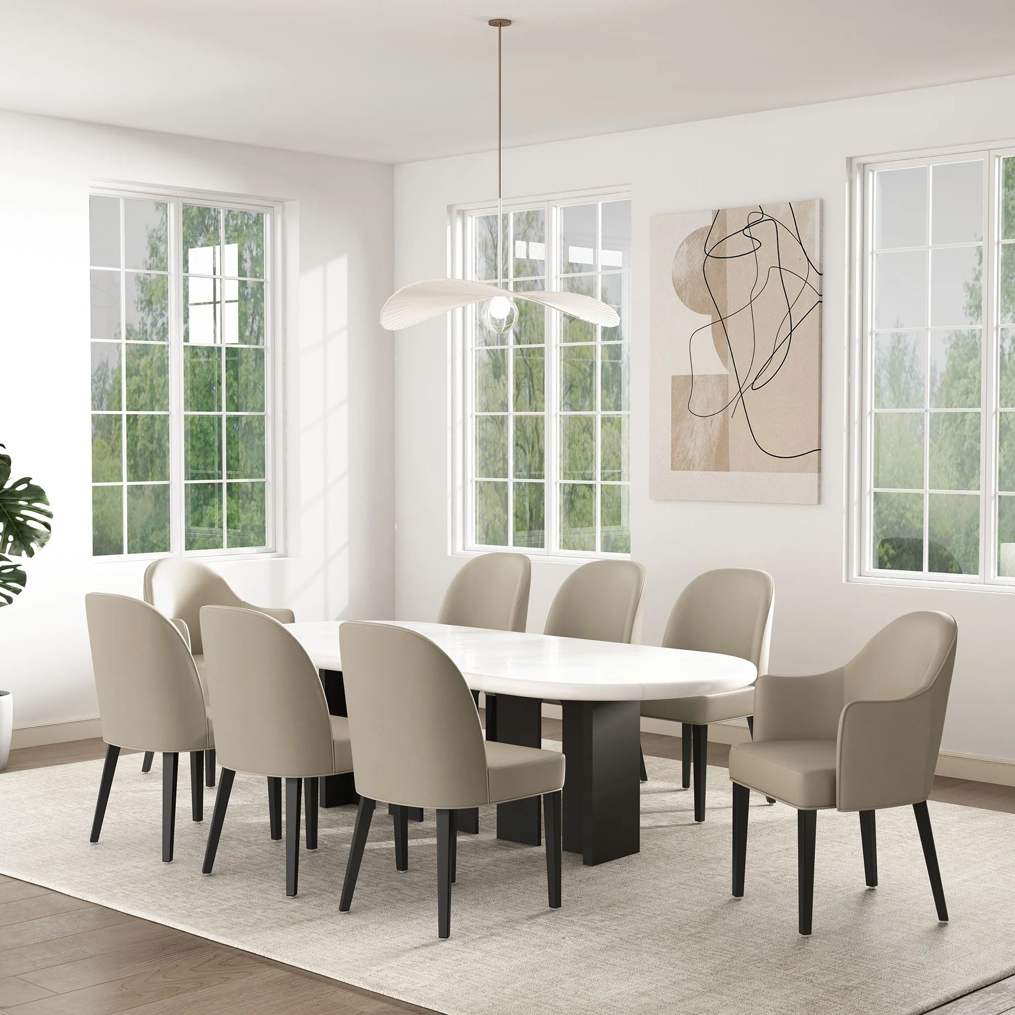 Hillman Dining Chair in Sand (set of 2) - Image 11
