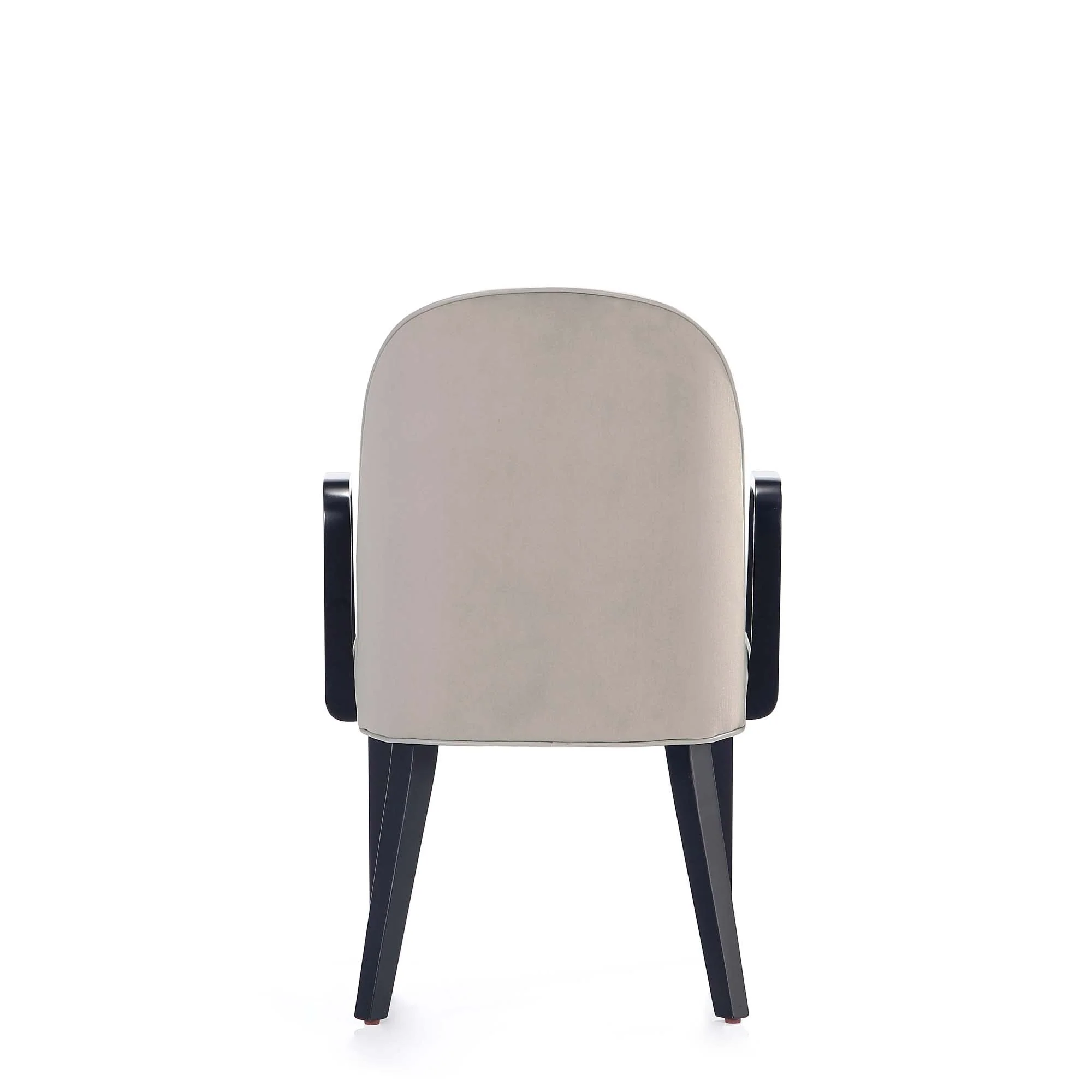 Hillman Dining Side and Arm Chairs in Light Grey - Set of 8 - Image 10