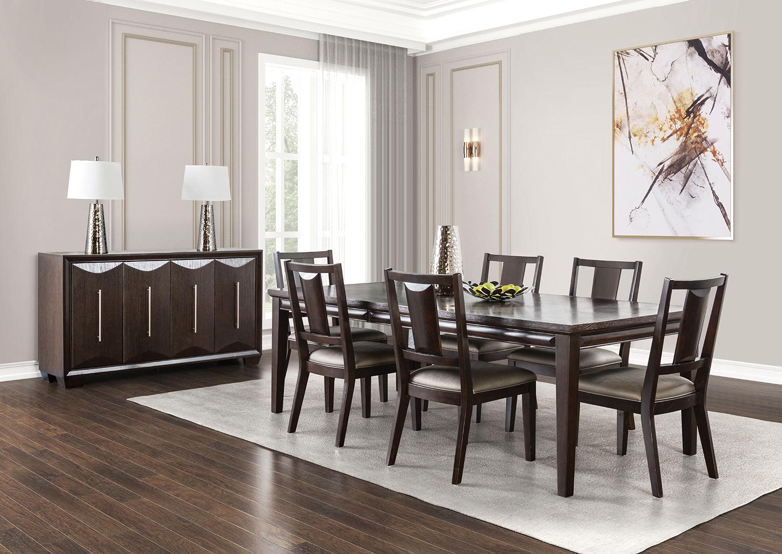Hinwitz Espresso Dining Table - Image 2