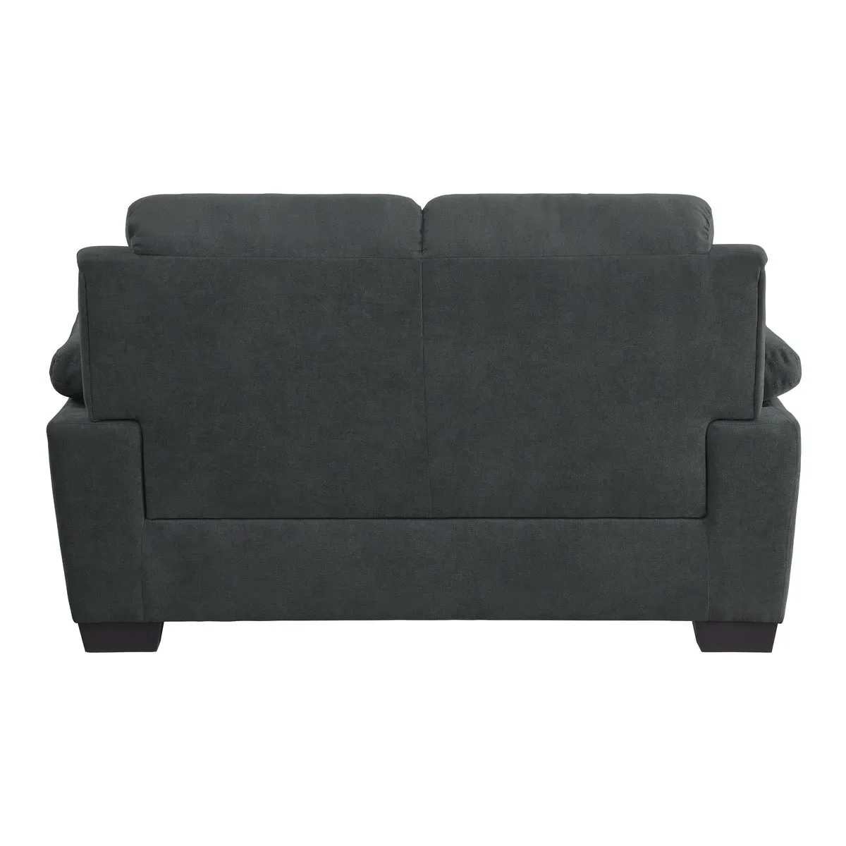 Holleman Dark Gray Loveseats - Image 2