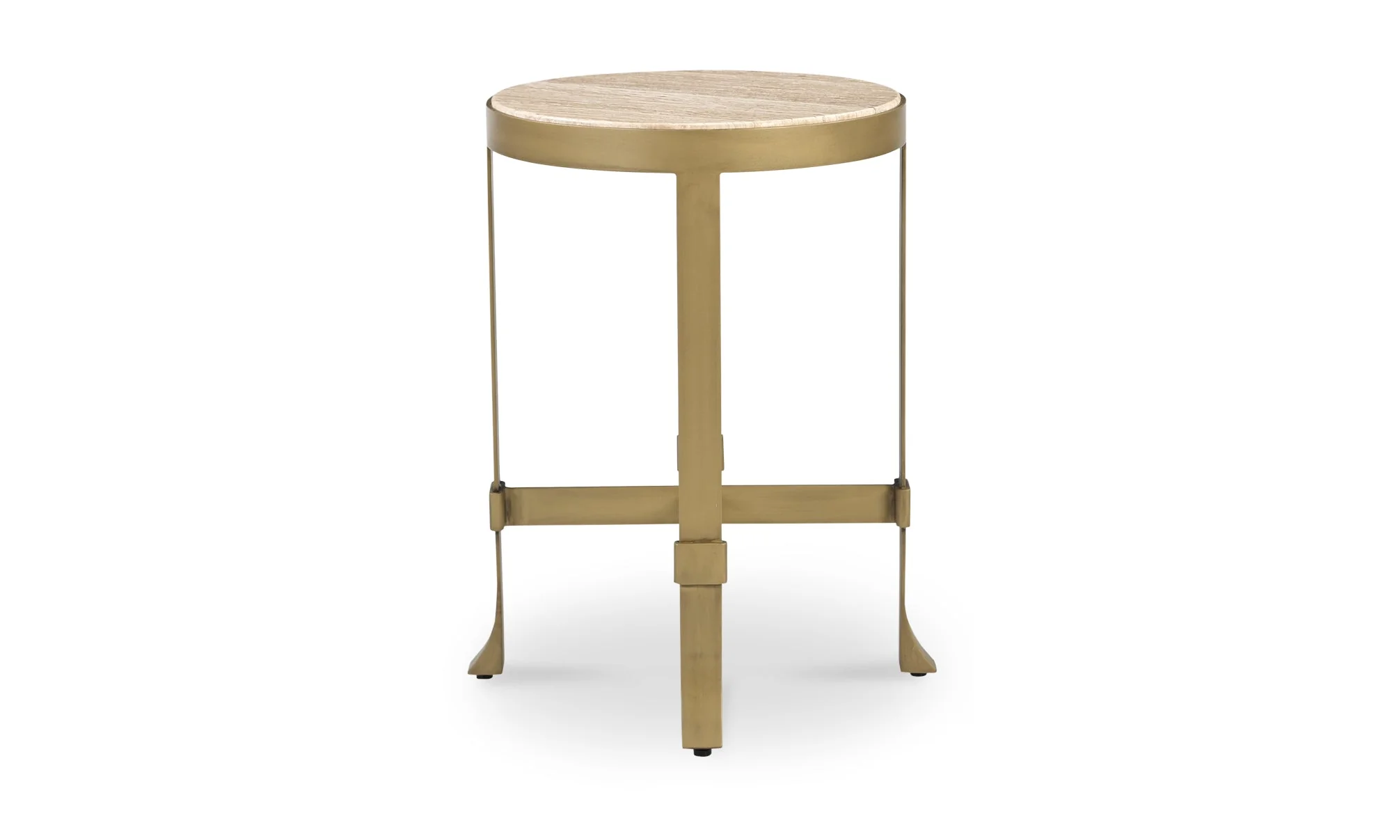 Holli Side Table Travertine - Image 4