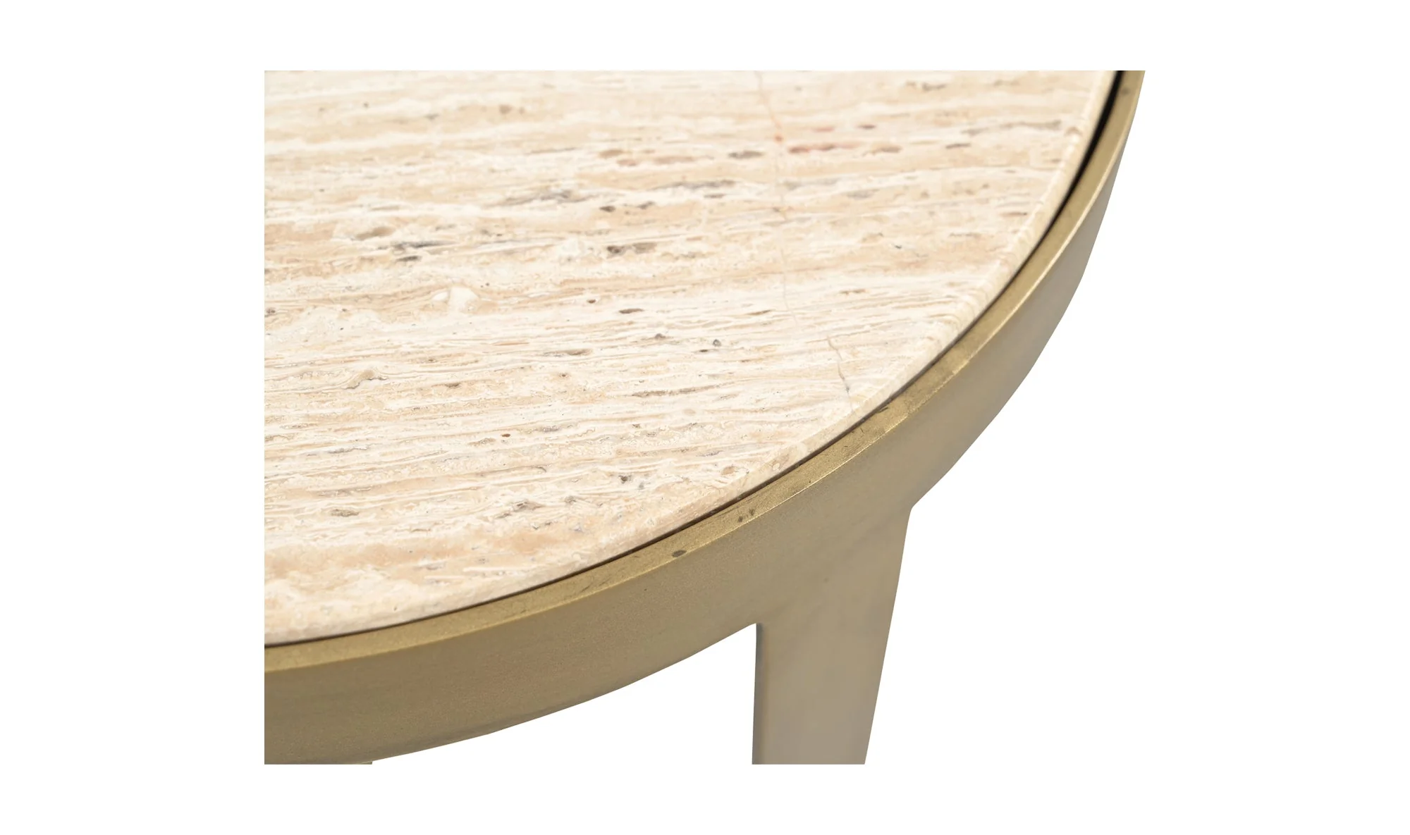 Holli Side Table Travertine - Image 5