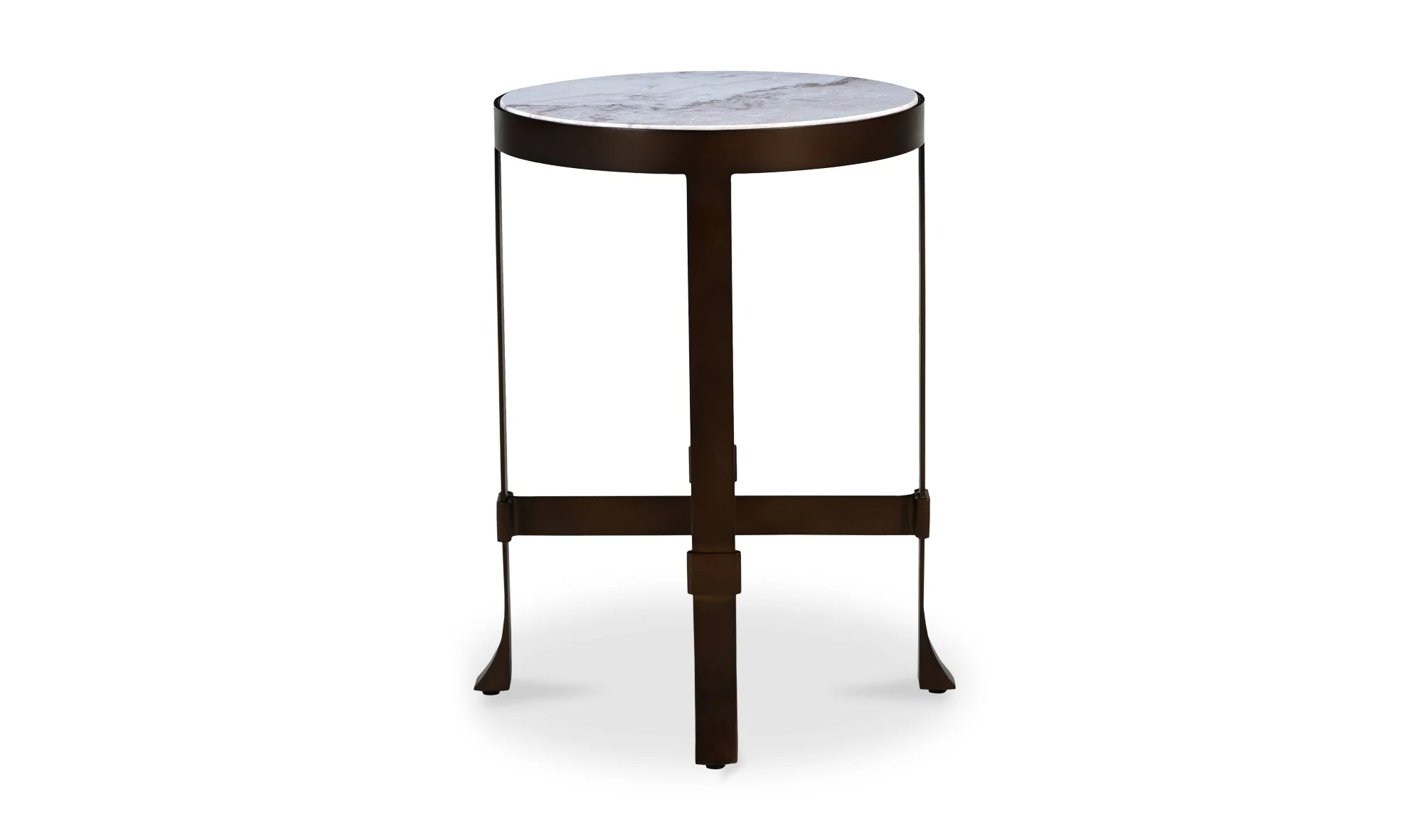 Holli Side Table White Marble