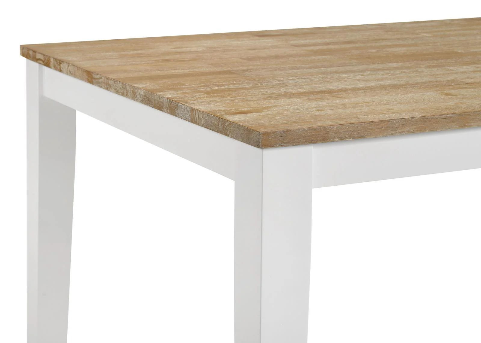 Hollis Brown/White 7-Piece Rectangular Dining Set - Image 8