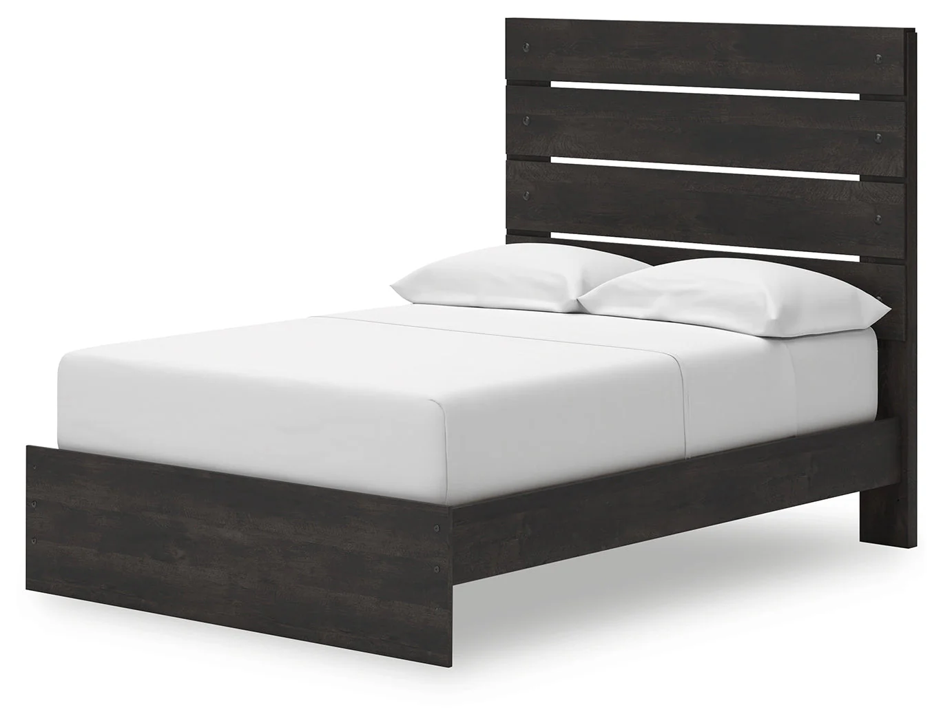 Hollivern Dark Gray Full Storage Platform Bed with 2 Drawers - Image 6