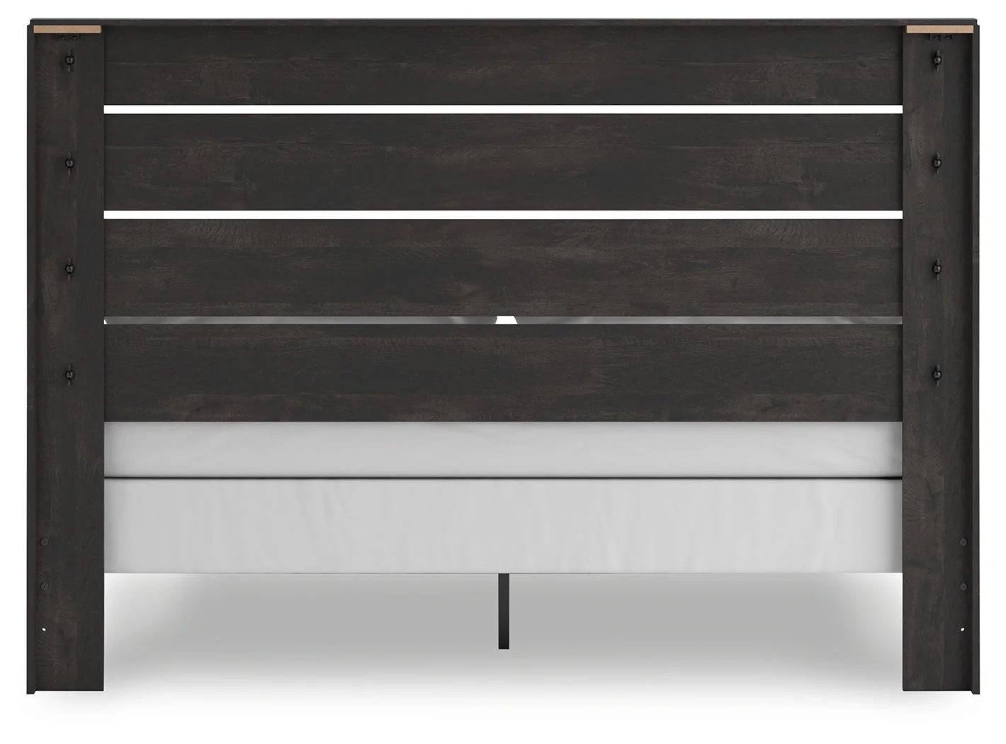 Hollivern Dark Gray King Panel Bed - Image 7