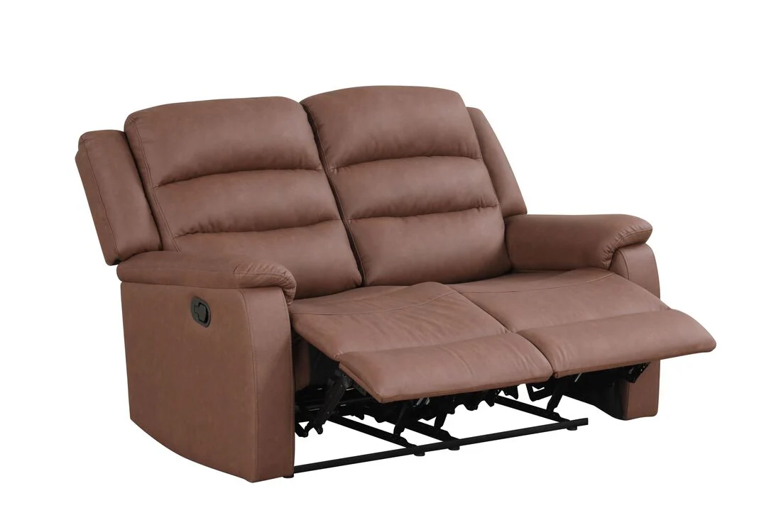 Hope Brown 3-Piece Reclining Living Room Set - Image 3