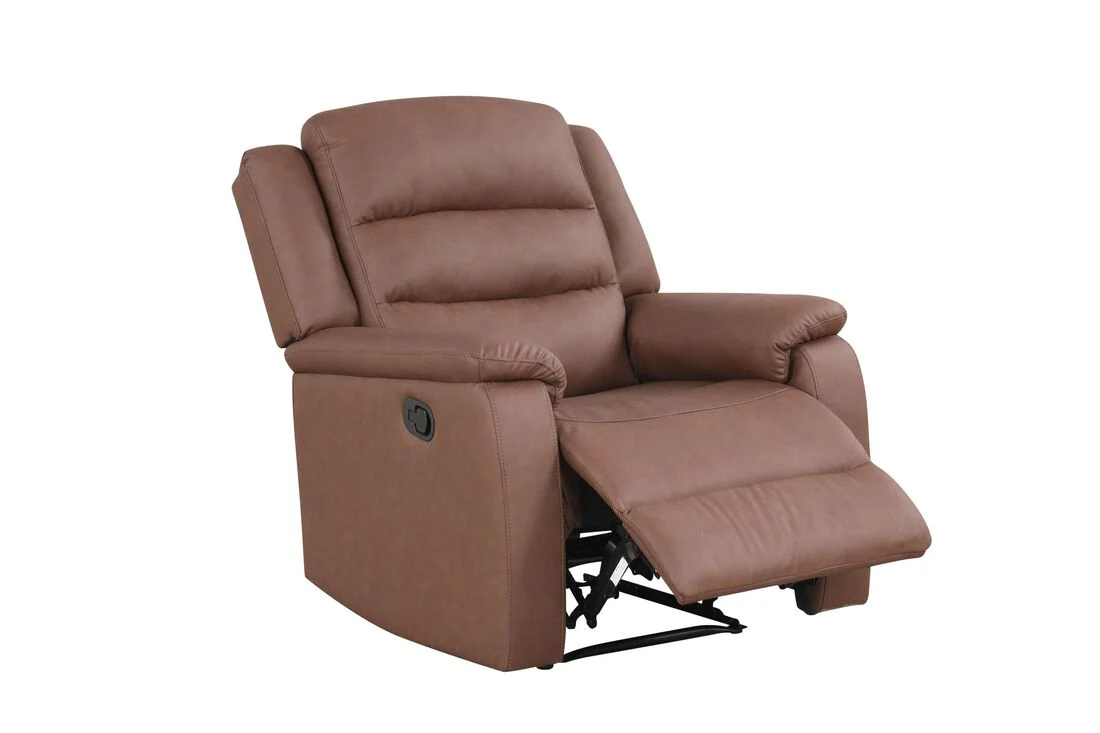 Hope Brown 3-Piece Reclining Living Room Set - Image 4