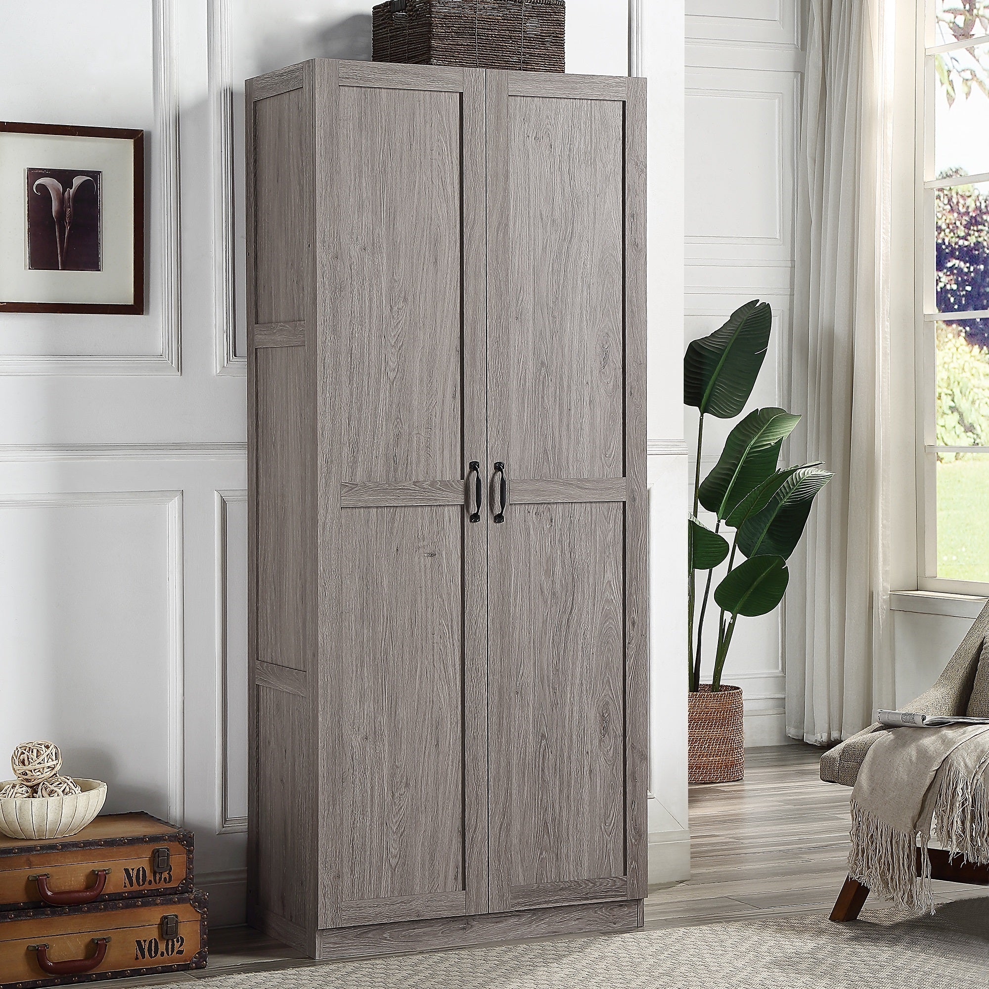 Hopkins Storage Closet 2.0 in Grey - Image 2