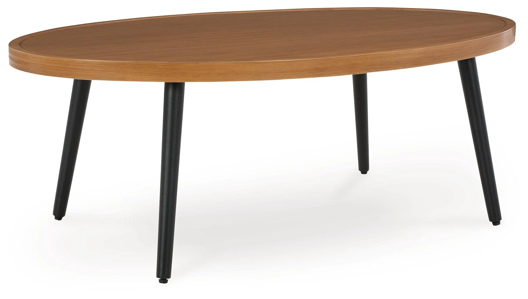 Horizon Hall Two-tone Brown Outdoor Coffee Table - Image 2