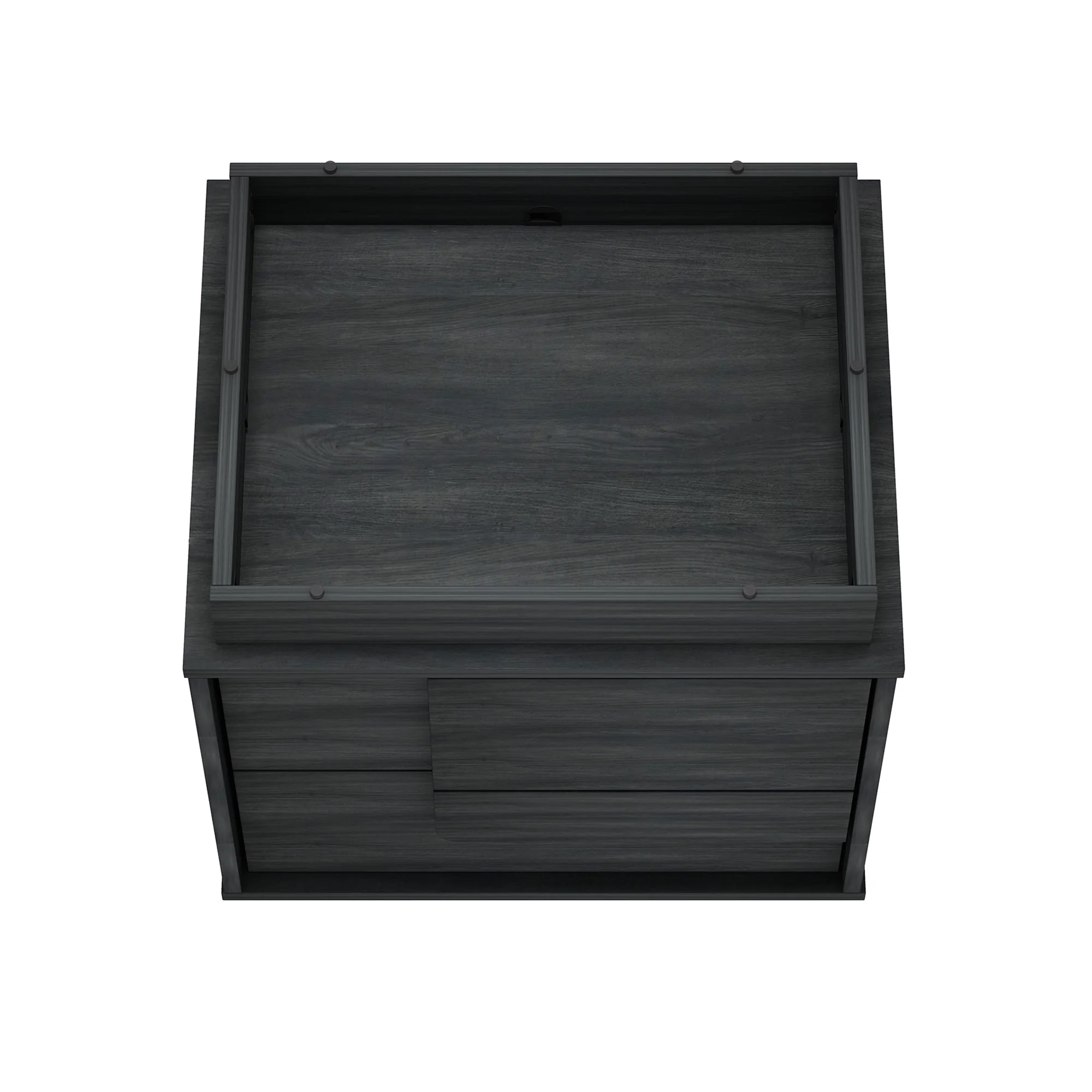 Horizon Nightstand in Charcoal Grey - Image 10
