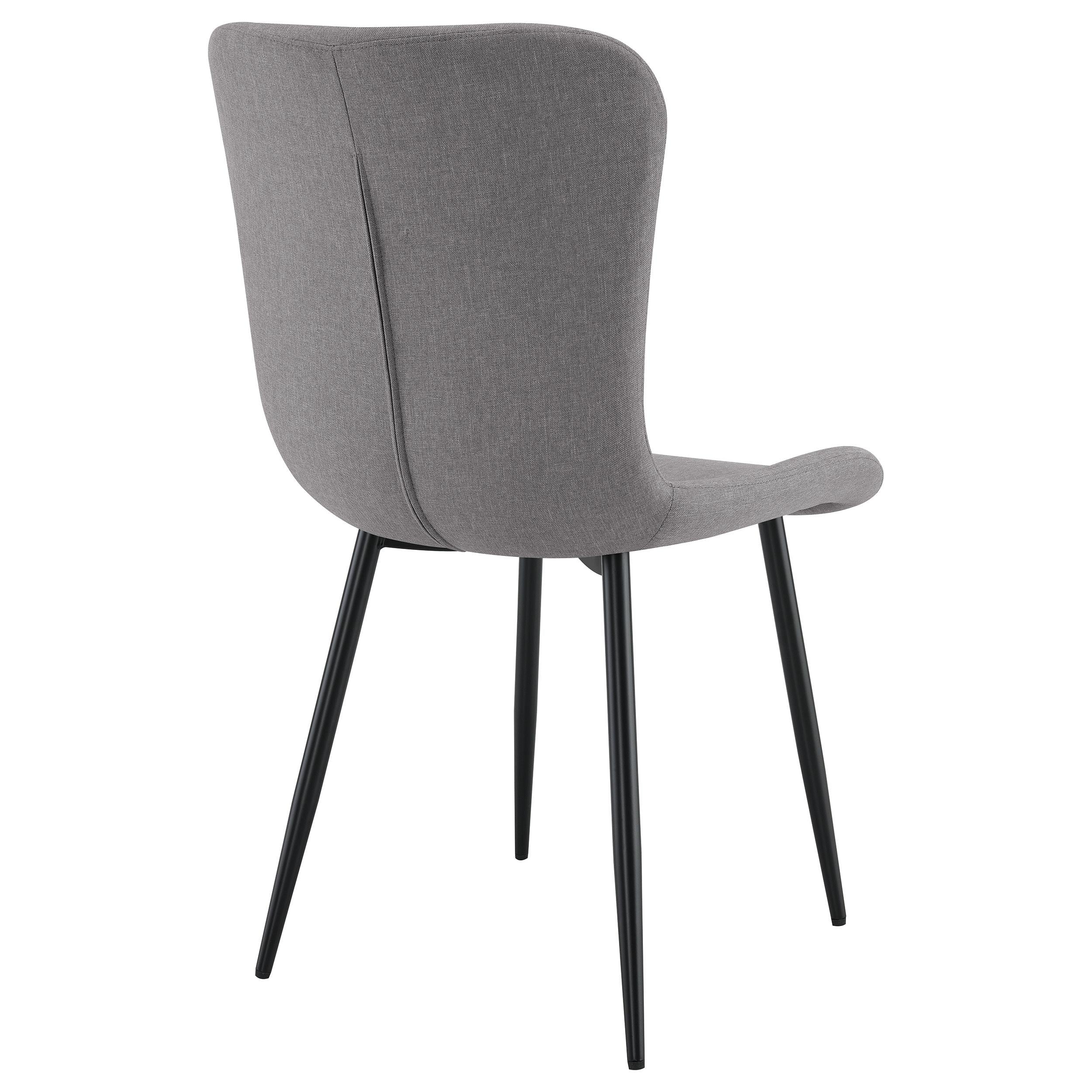 Horizon Upholstered Dining Side Chair Taupe, Set of 2 - Image 8