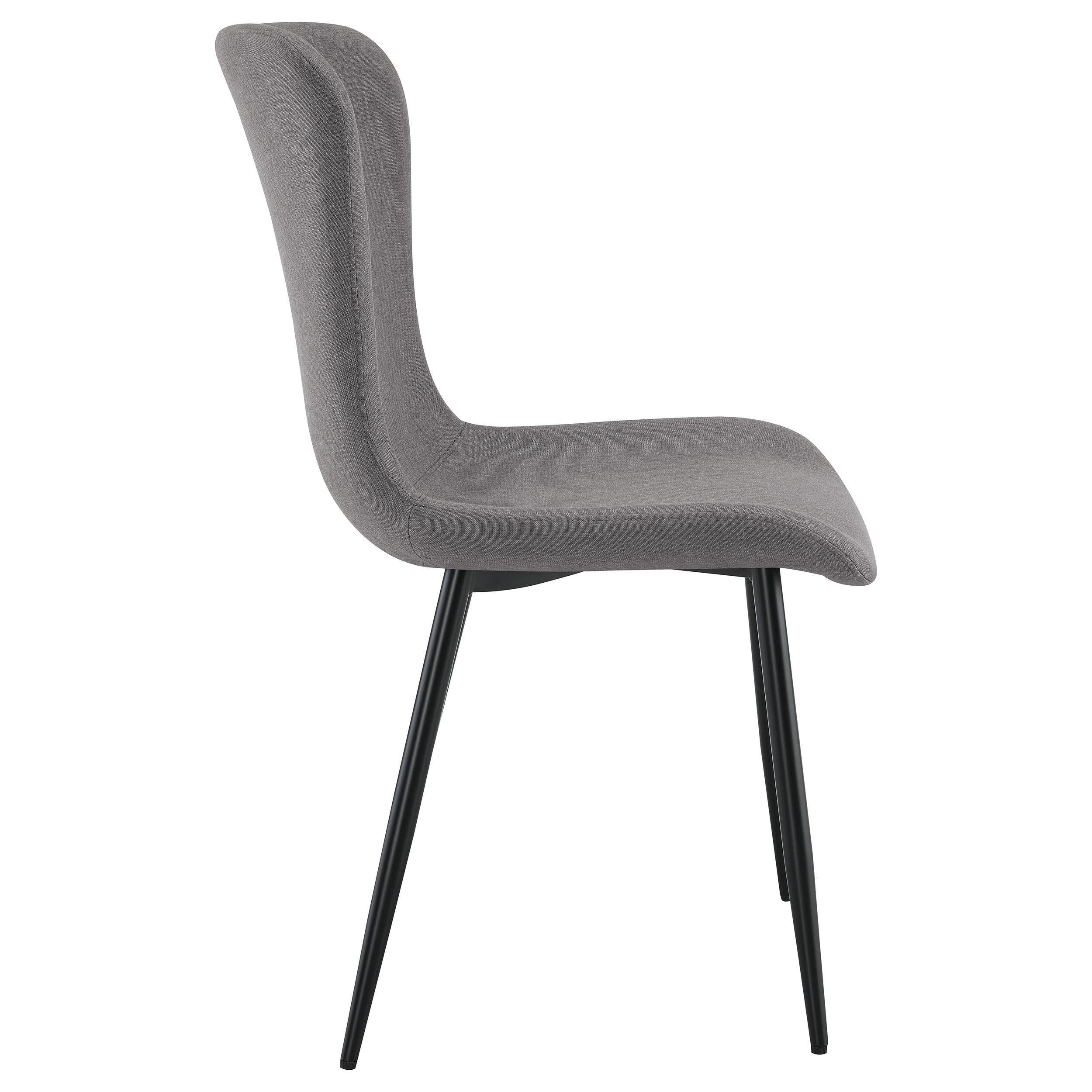 Horizon Upholstered Dining Side Chair Taupe, Set of 2 - Image 9
