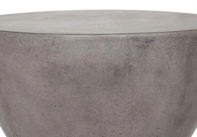Hourglass Outdoor Stool Dark Grey - Image 5