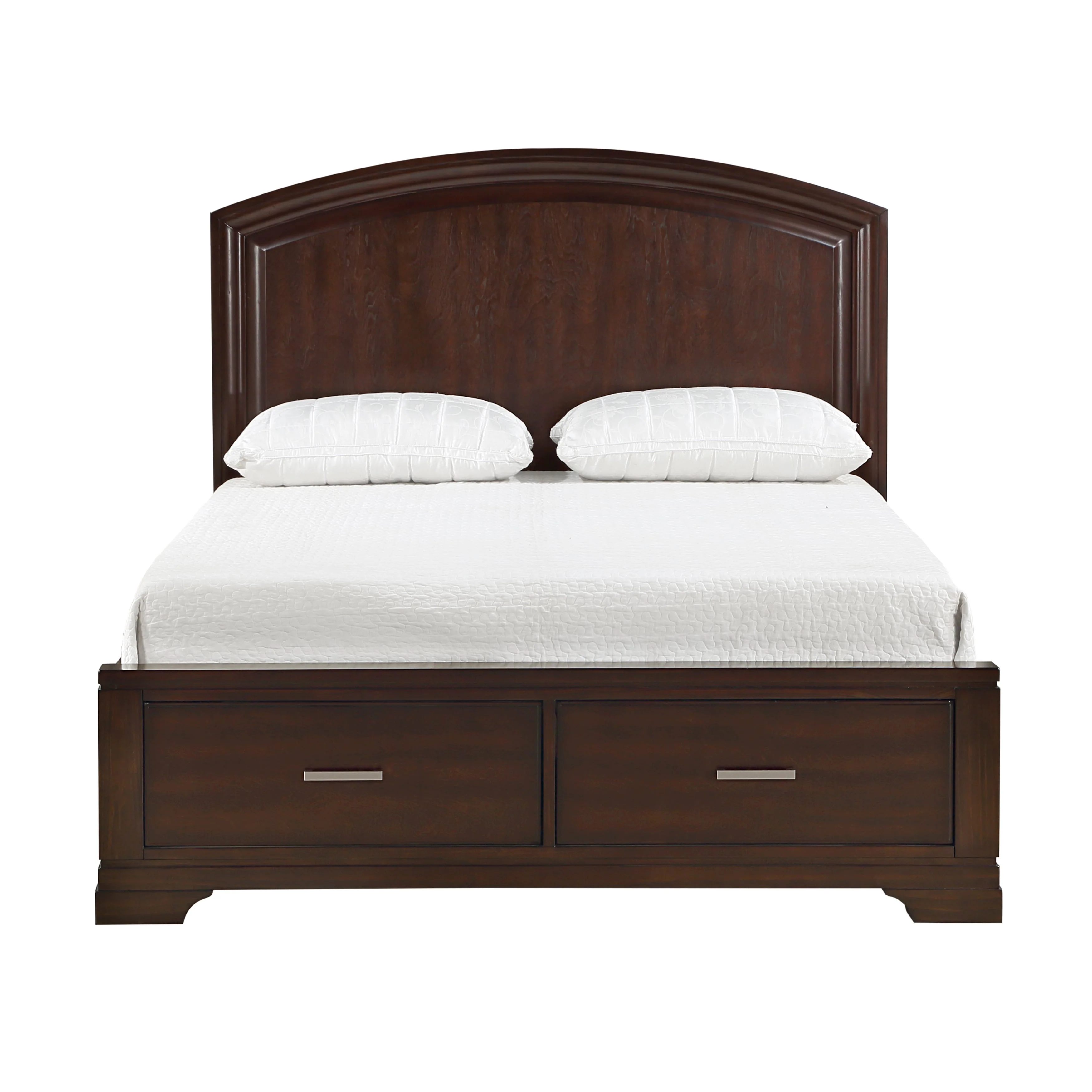 Hudson Cherry Queen Storage Platform Bed - Image 5