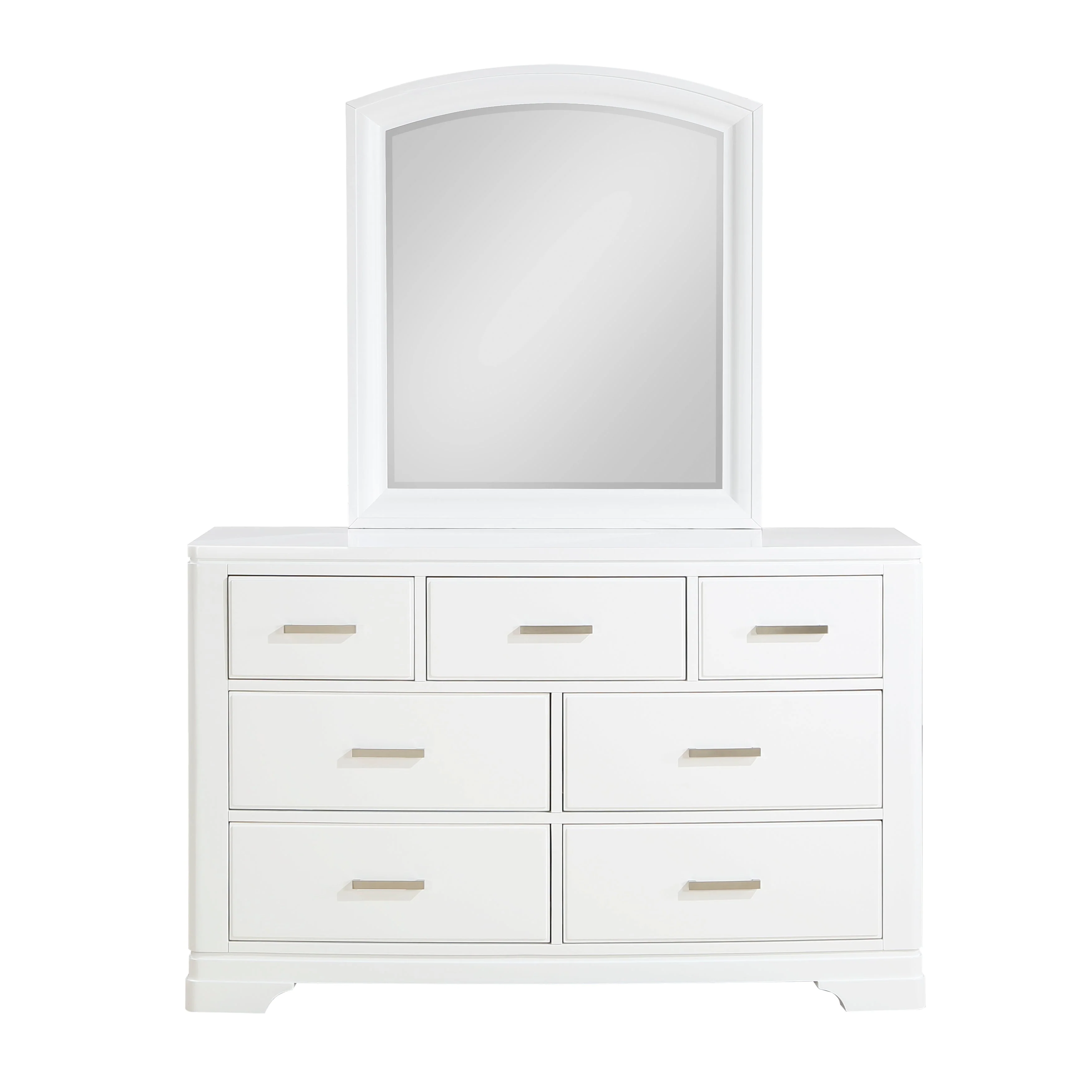 Hudson White Dresser - Image 3