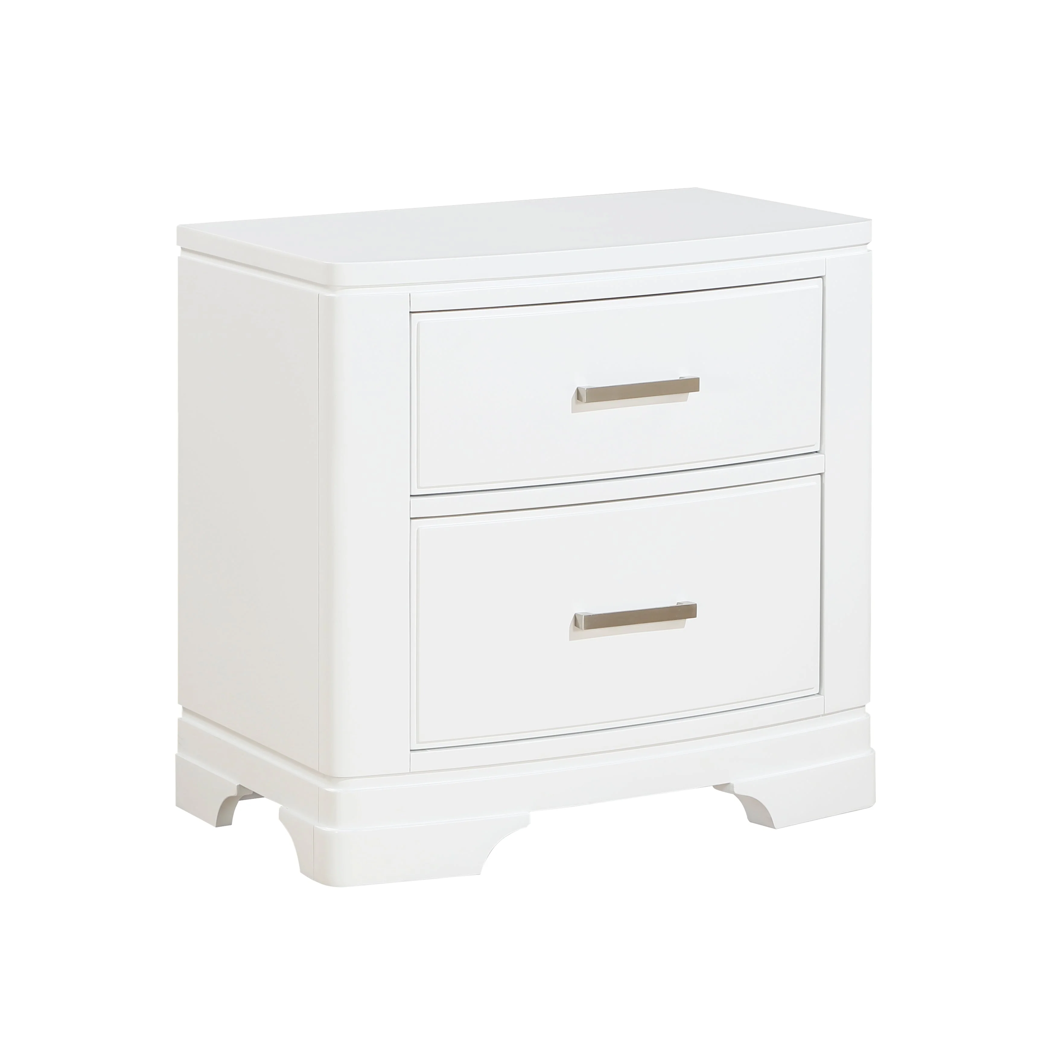 Hudson White Storage Platform Bedroom Set - Image 10