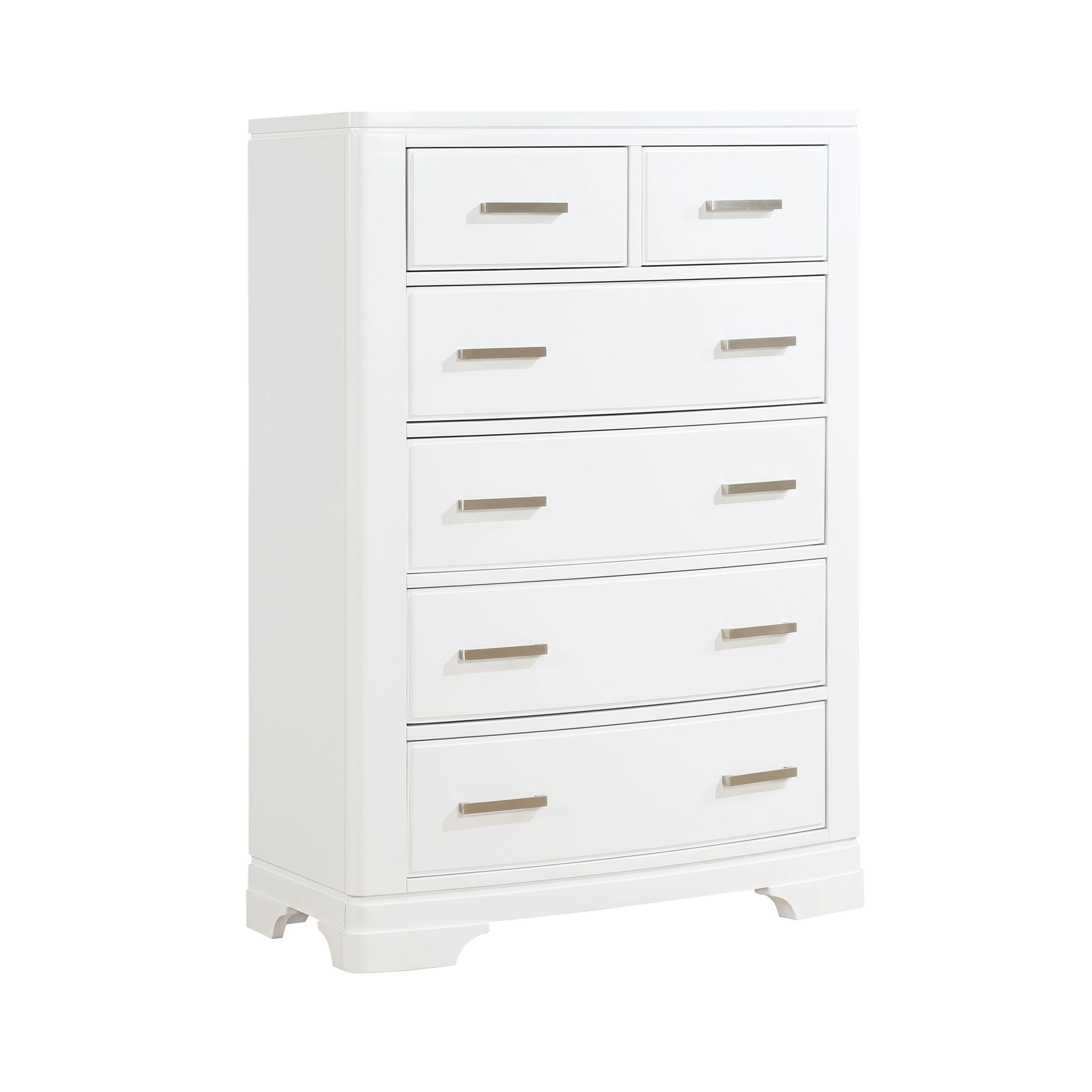 Hudson White Storage Platform Bedroom Set - Image 13