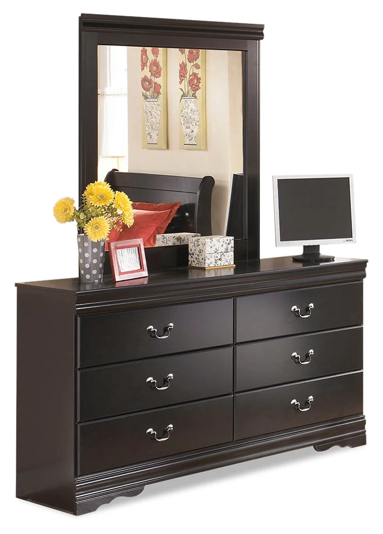 Huey Vineyard Black Sleigh Bedroom Set - Image 7