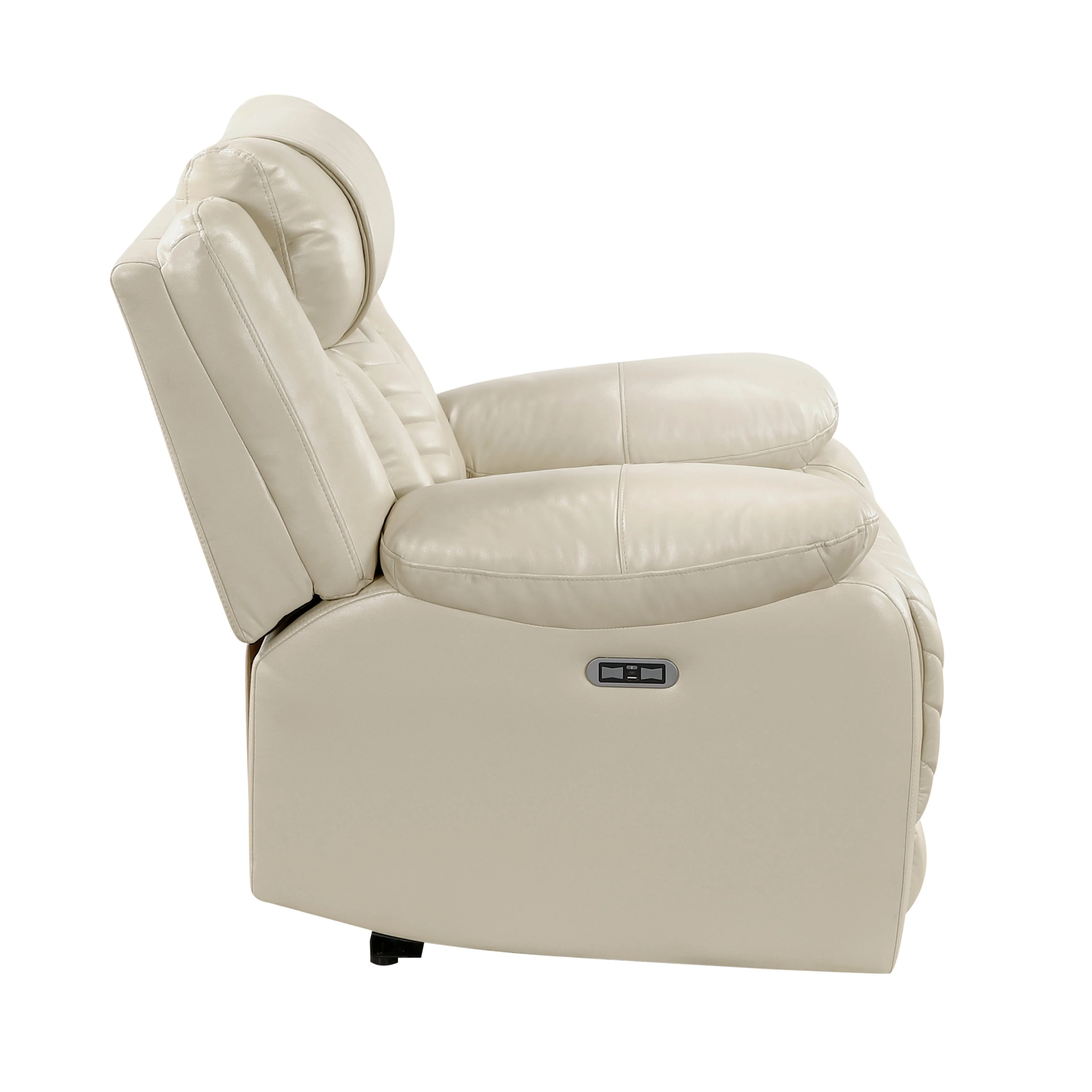 Huron Beige Power Double Reclining Living Room Set - Image 21