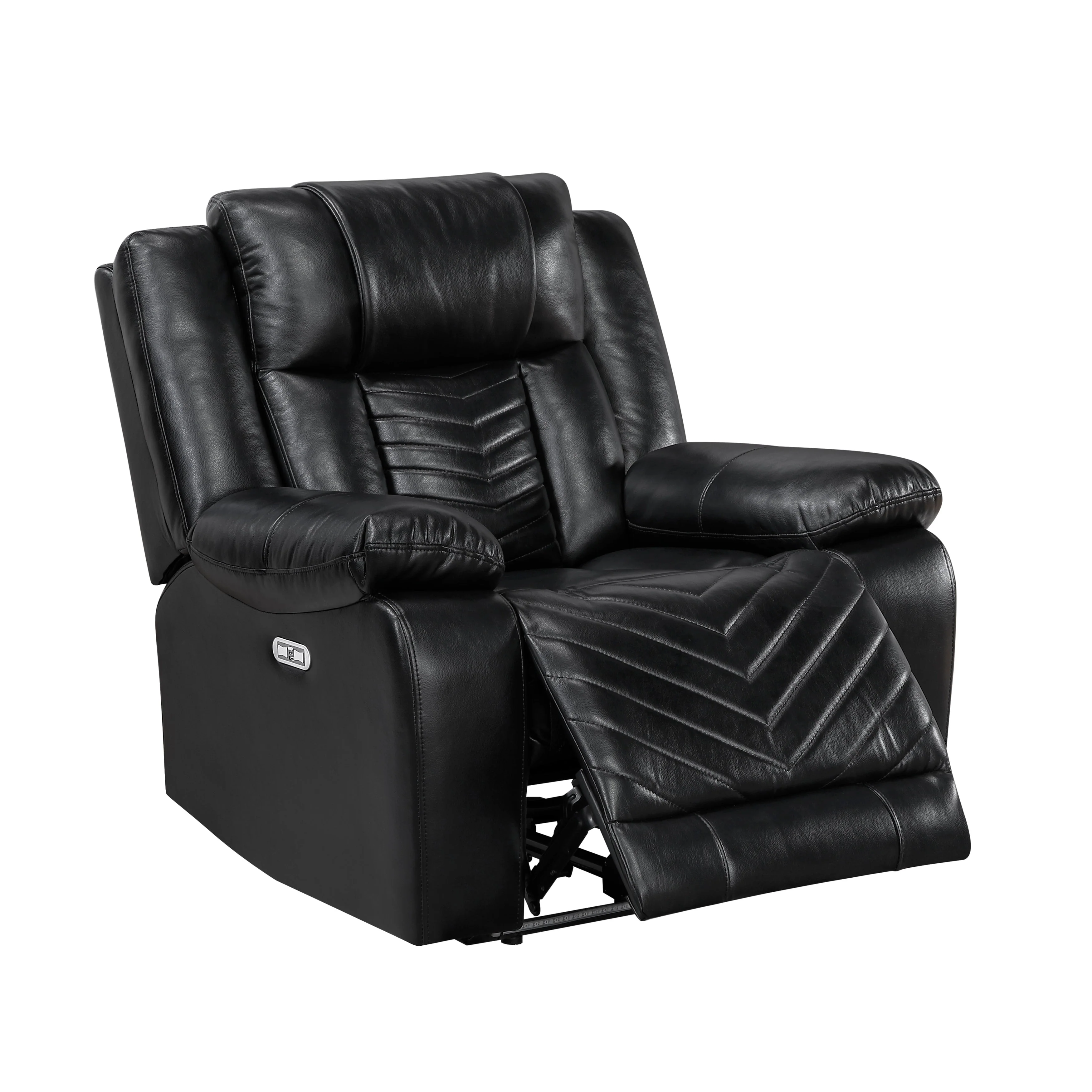 Huron Black Power Double Reclining Living Room Set - Image 24