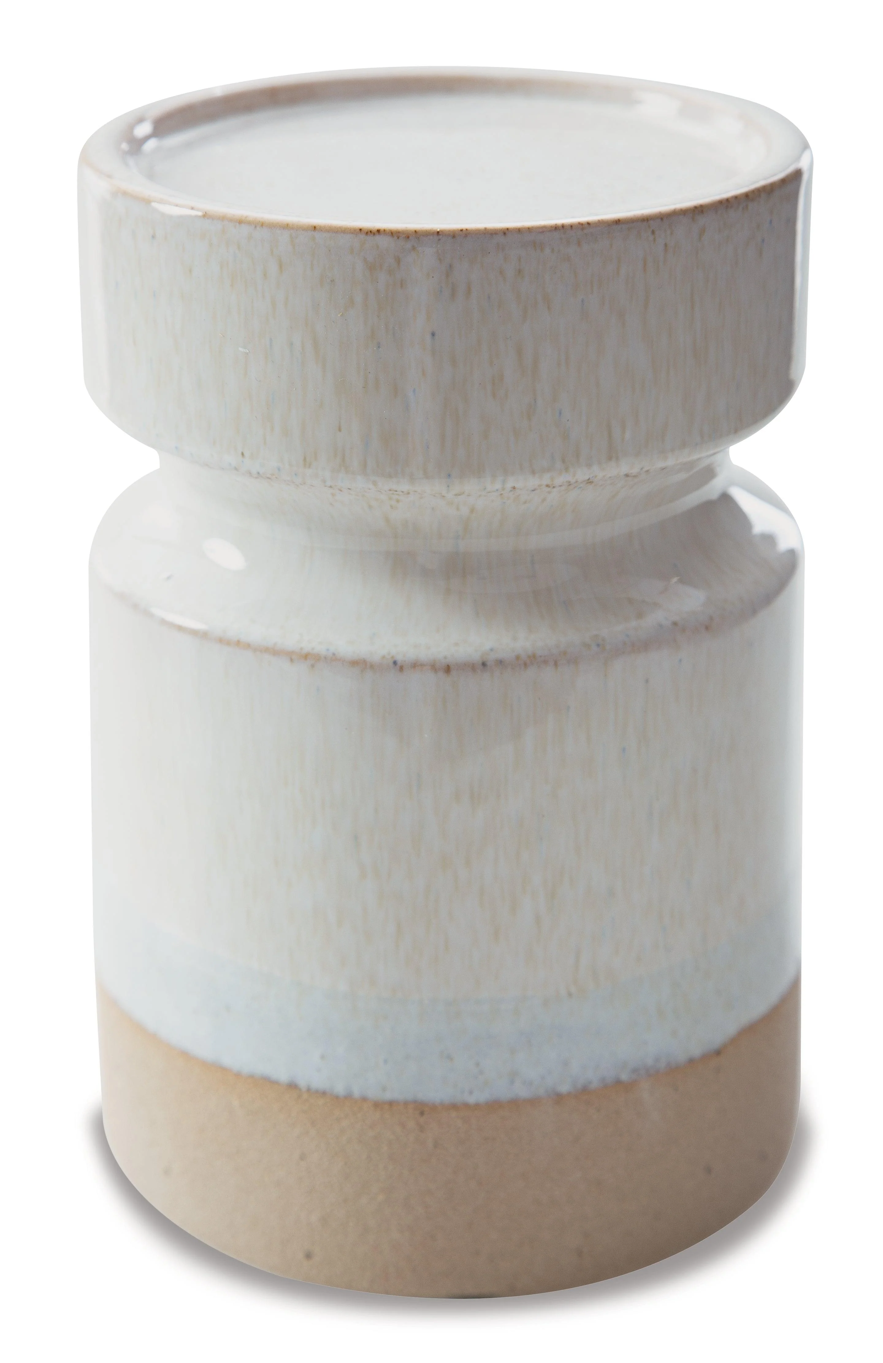 Hurston Ivory/Brown Candle Holder - Image 5