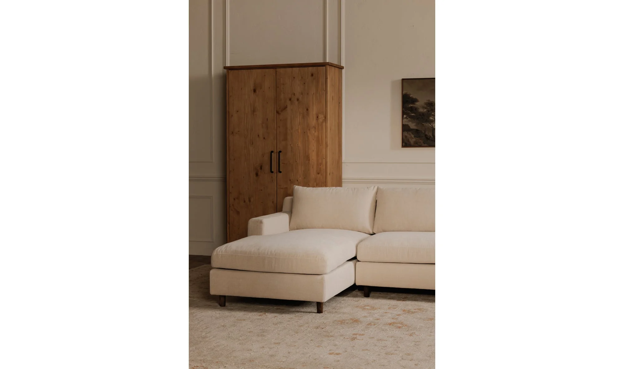 Hutton Sectional Beige - Image 6