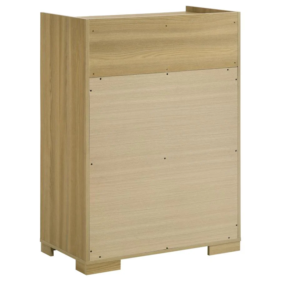 Hyland Natural 5-Piece Eastern King Bedroom Set - Image 12