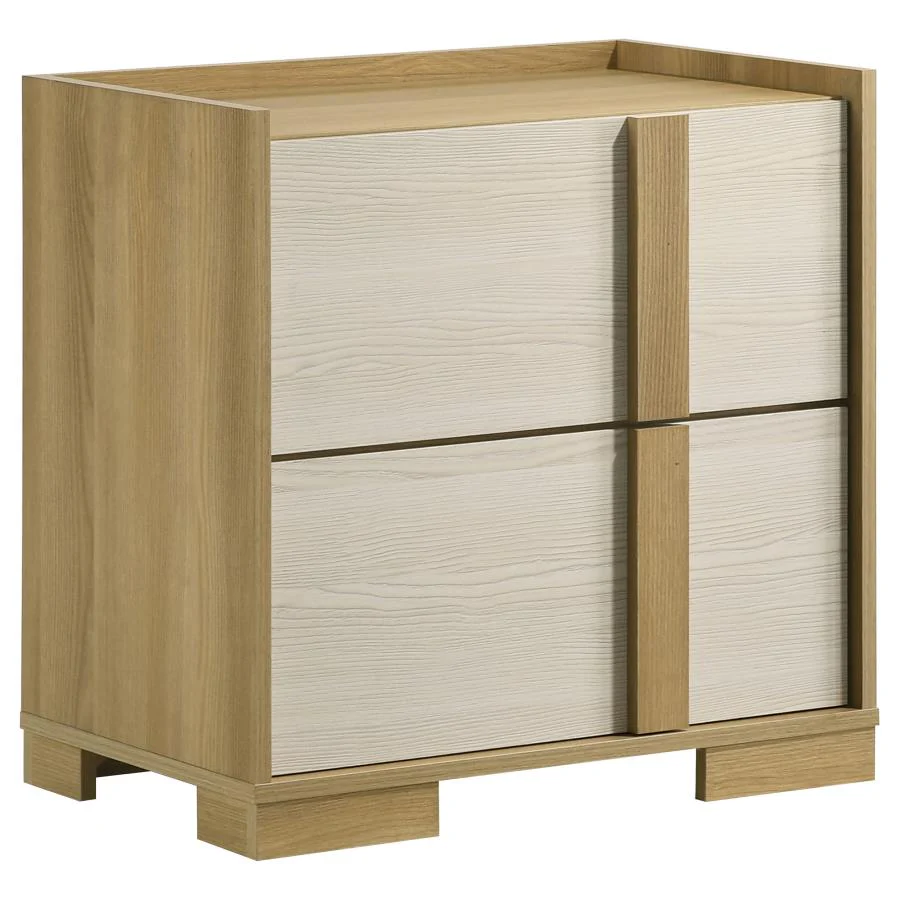 Hyland Natural 5-Piece Eastern King Bedroom Set - Image 5