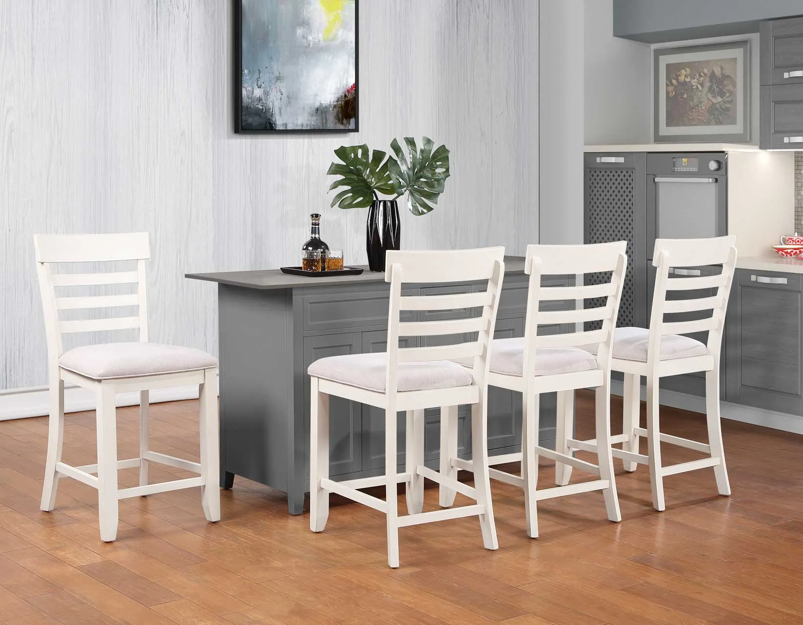 Hyland Two-tone Counter Height Dining Set - Image 9