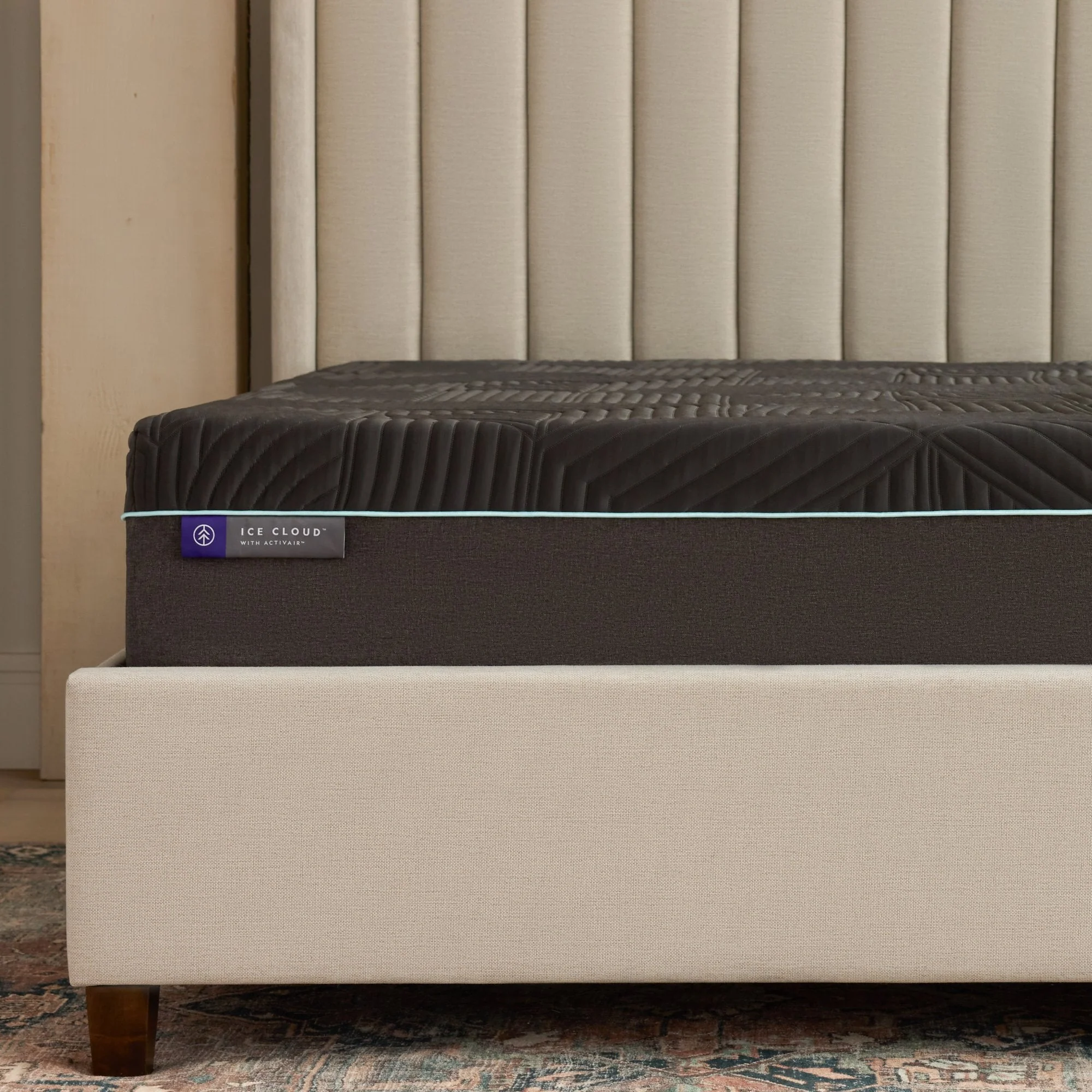 Ice Cloud ActivAir Gray Cal King Mattress - Image 8