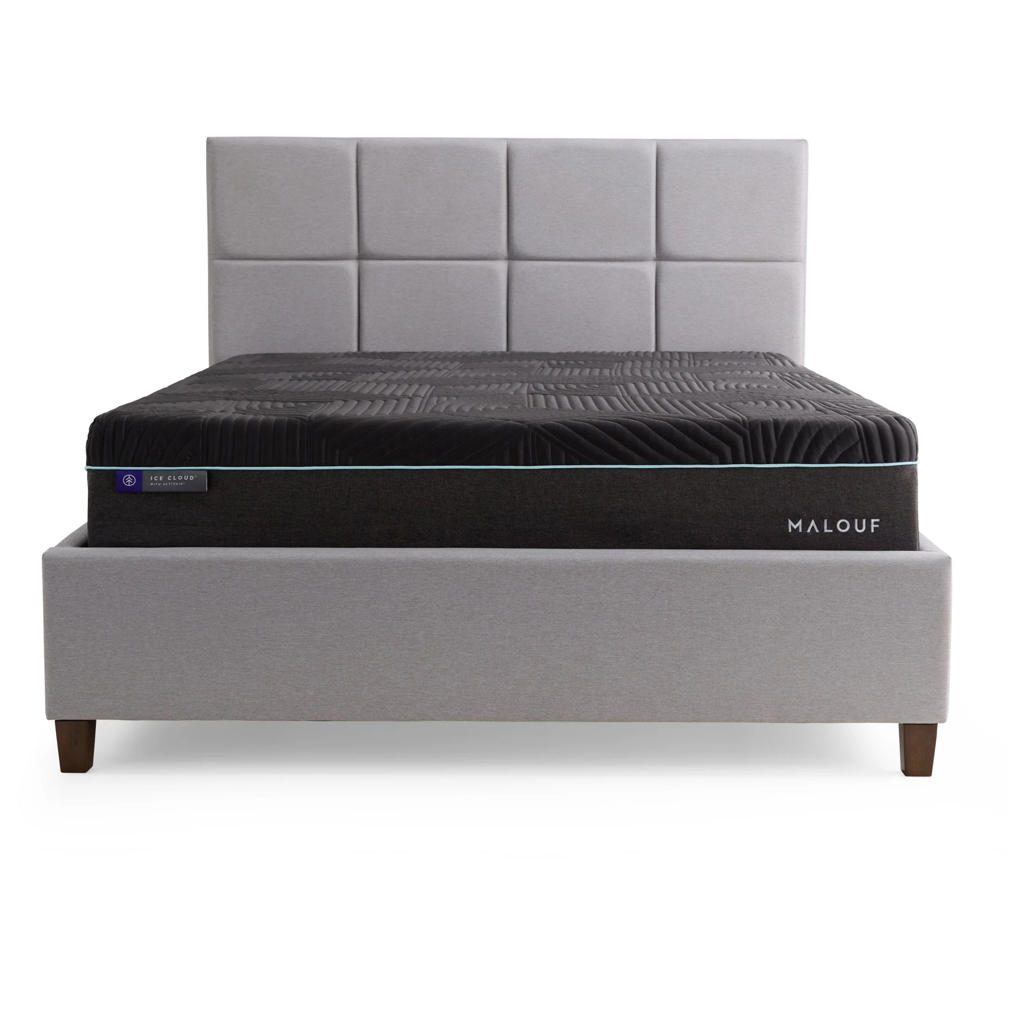 Ice Cloud ActivAir Gray Queen Mattress - Image 5