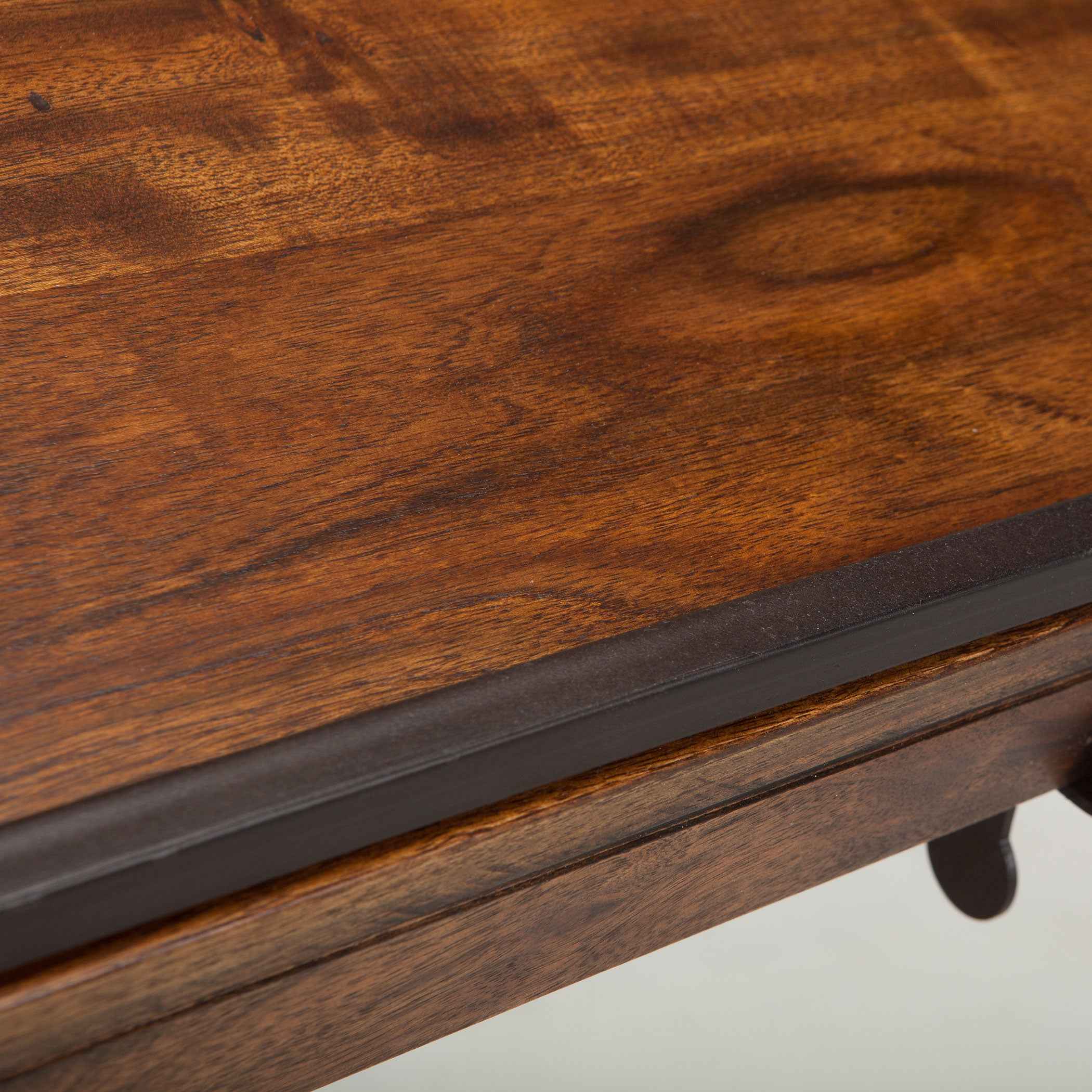 Industrial Loft 62" Adjustable Drafting Desk in Walnut - Image 3
