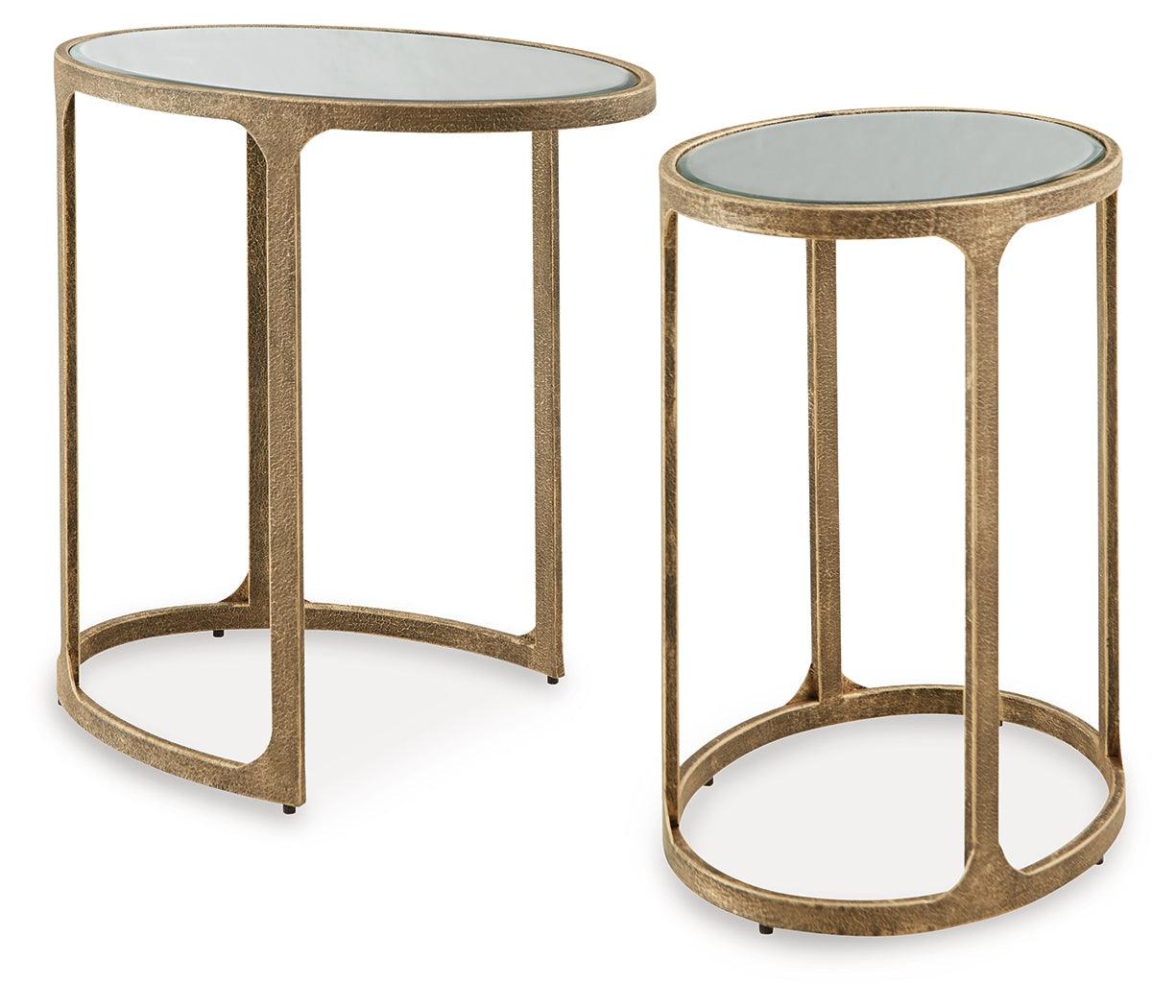 Irmaleigh Antique Black Accent Table - Image 4