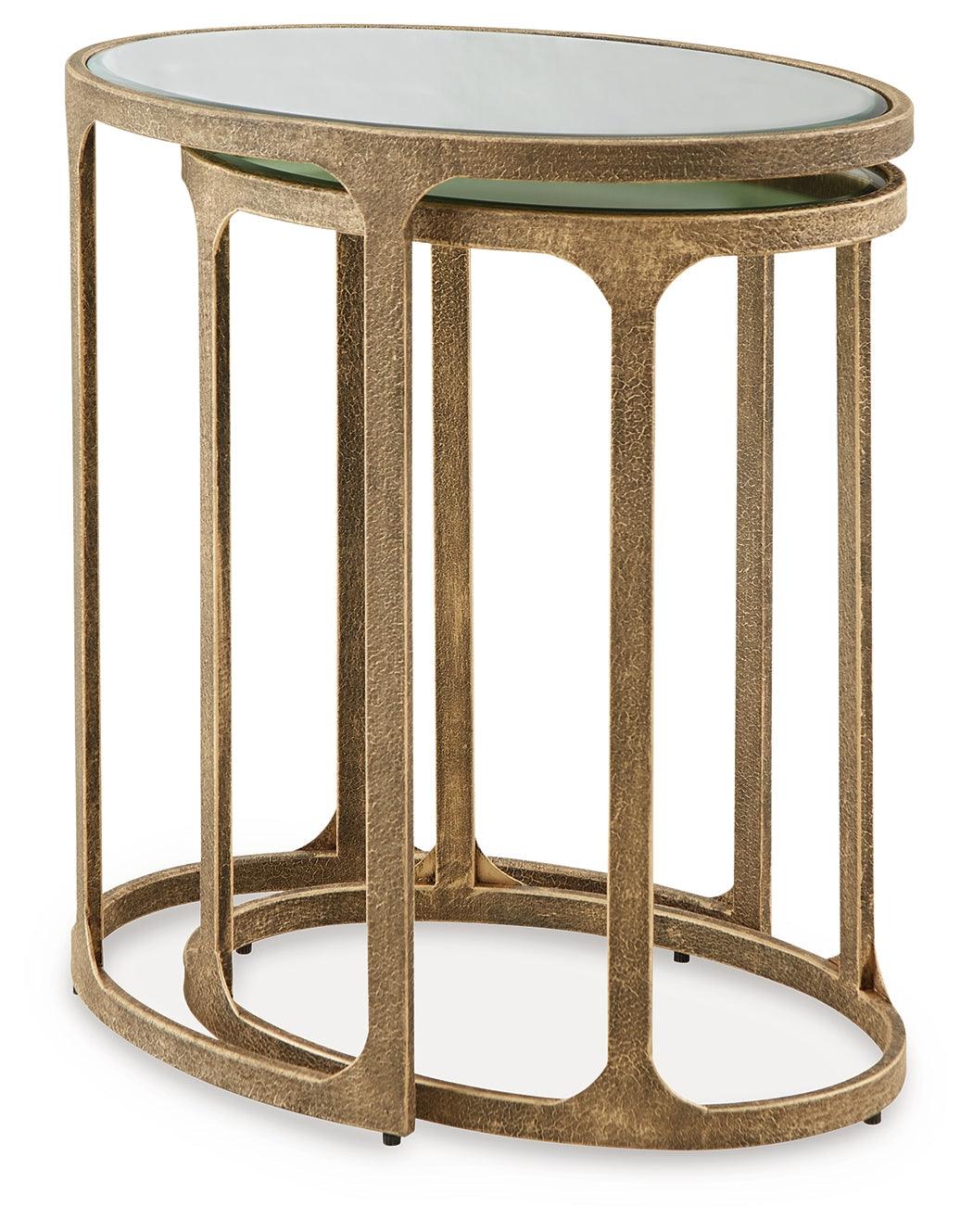 Irmaleigh Antique Black Accent Table - Image 5