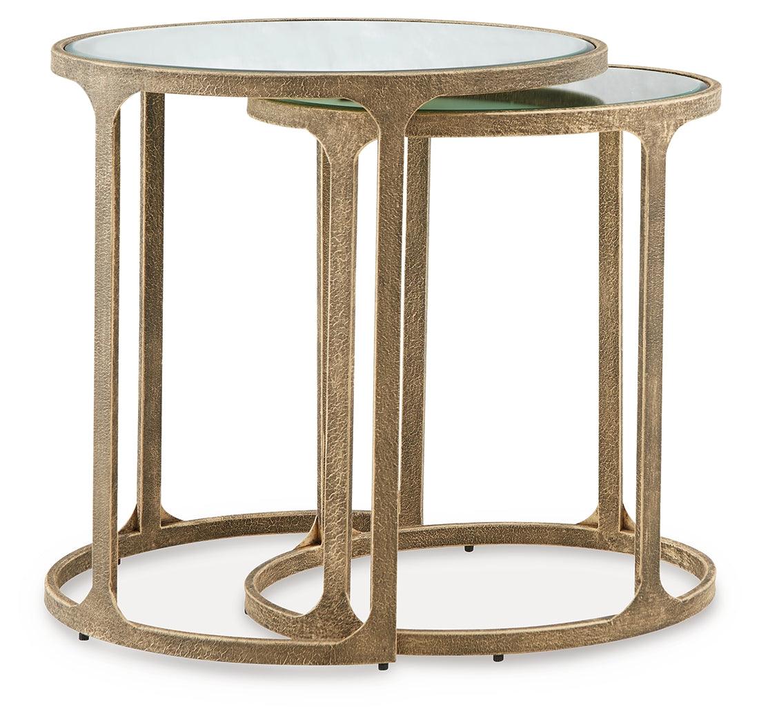 Irmaleigh Antique Black Accent Table - Image 8